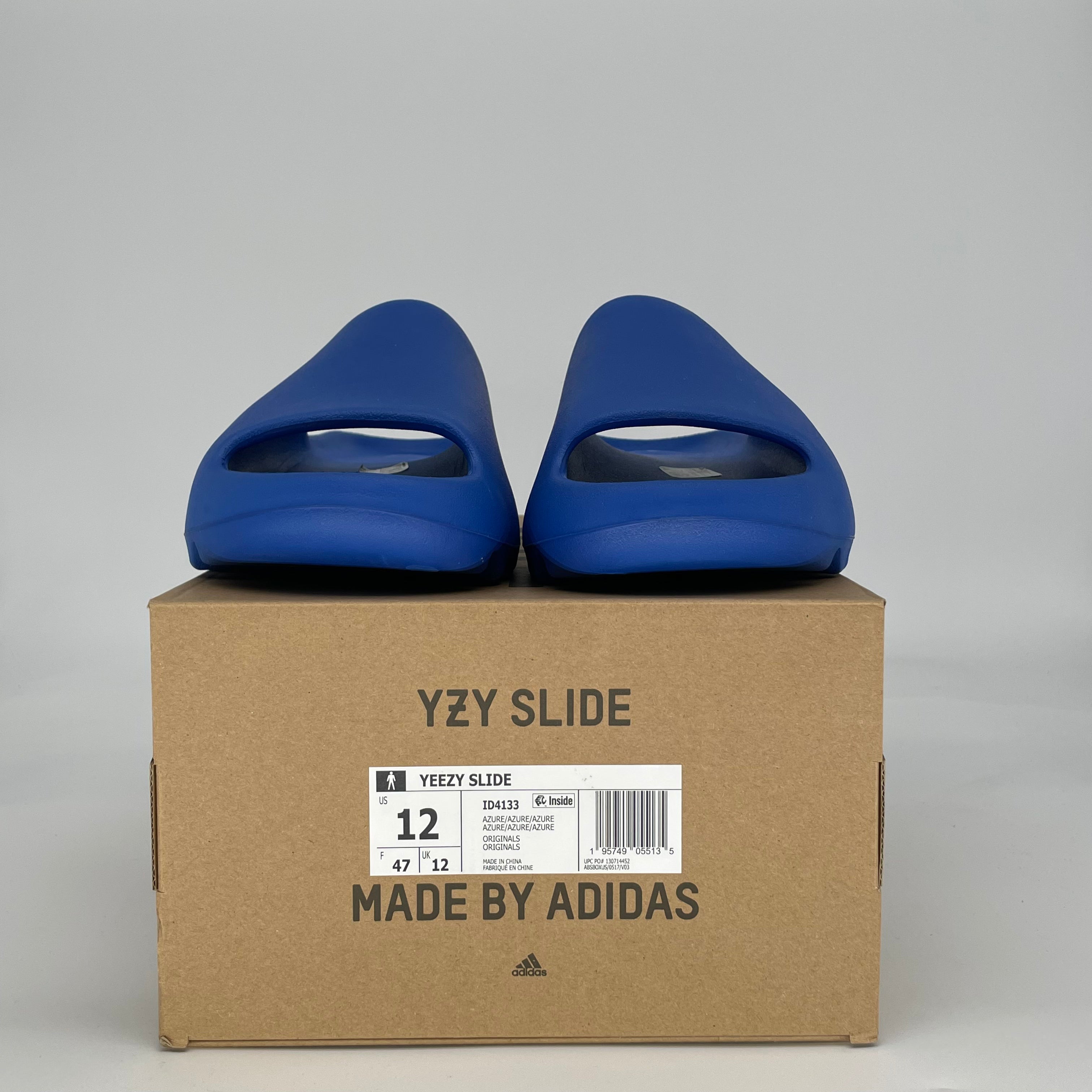 ADIDAS YEEZY SLIDE AZURE ID4133 SIZE 12/13.5W