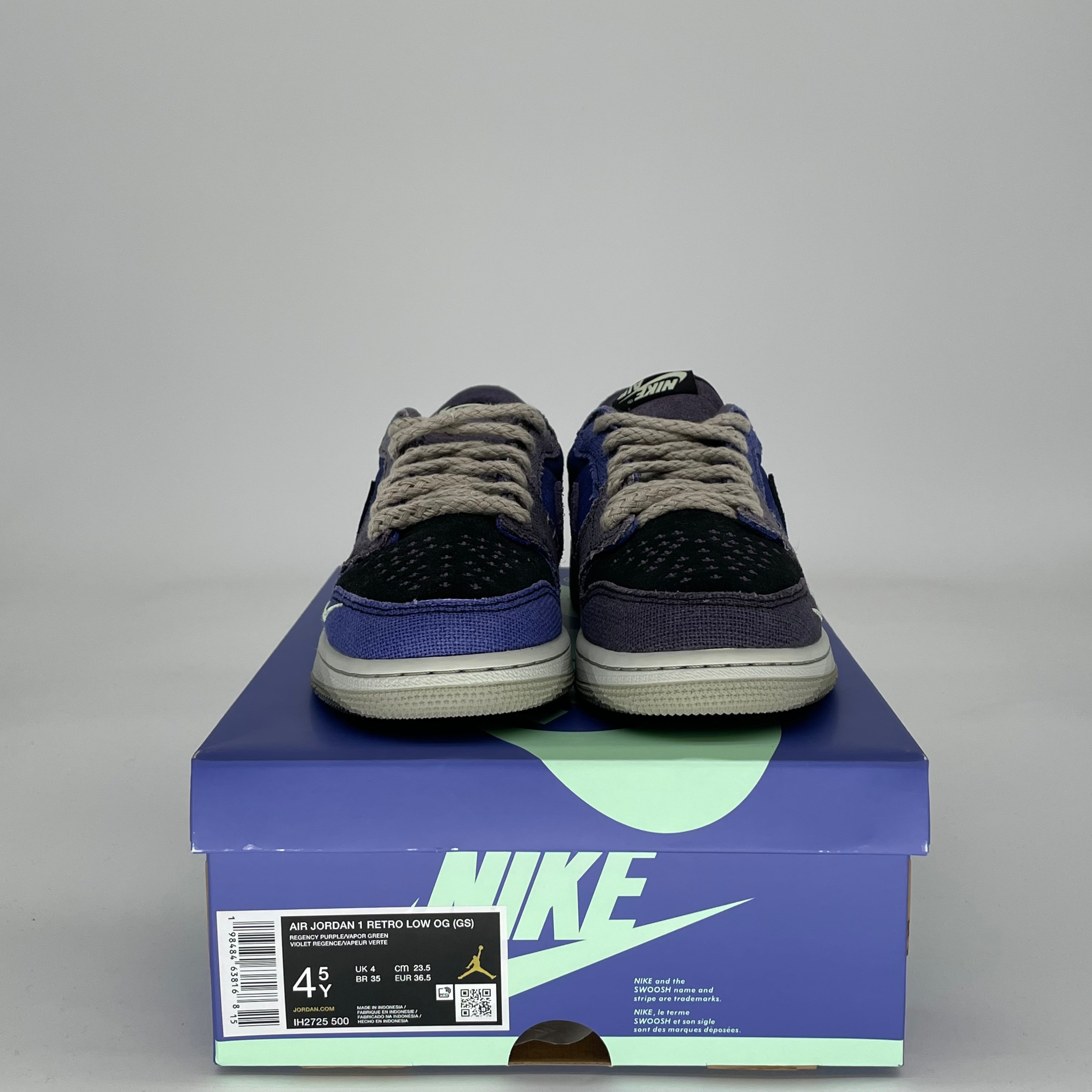 AIR JORDAN 1 LOW ZION WILLIAMSON VOODOO ALTERNATE IH2725-500 SIZE 4.5/6W