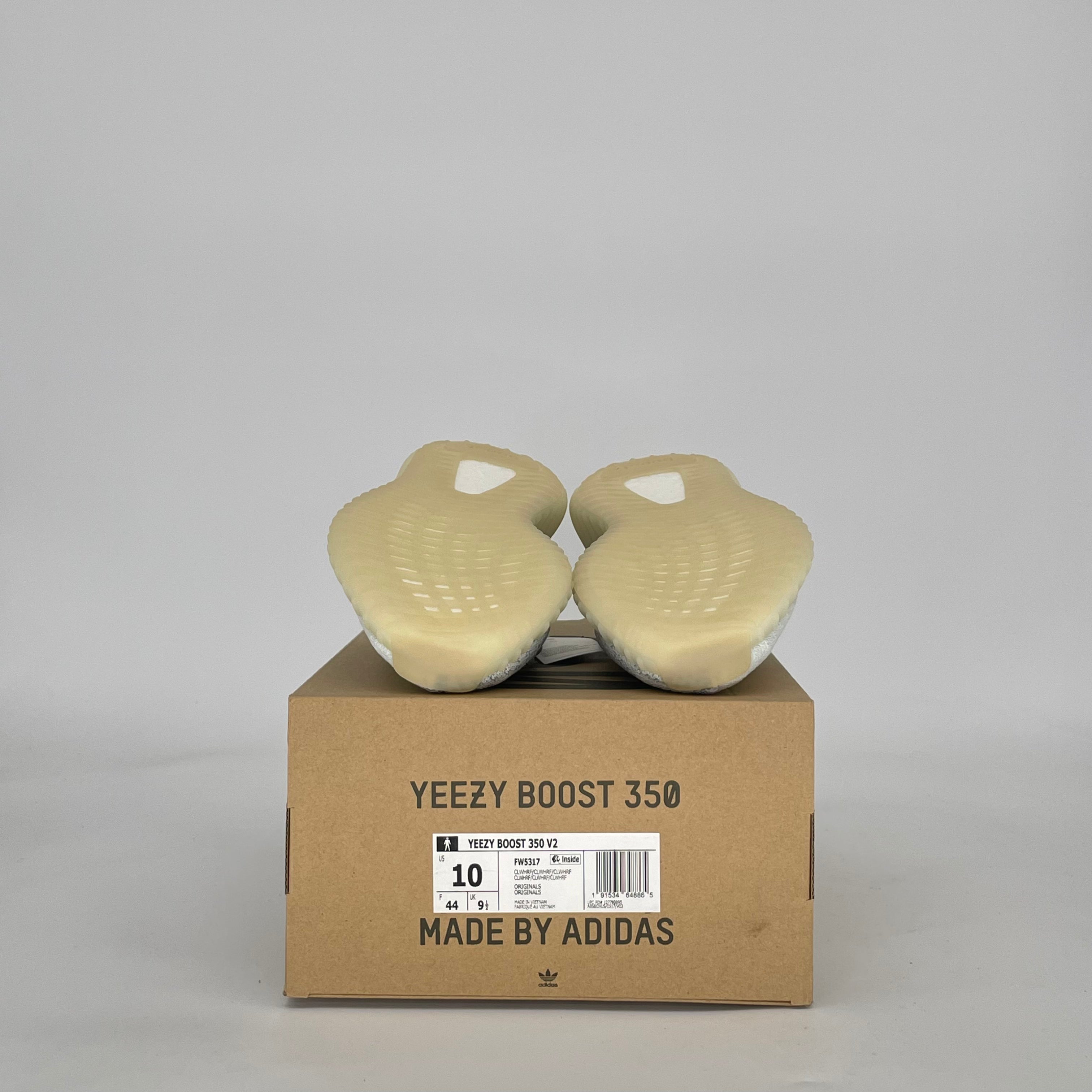 ADIDAS YEEZY BOOST 350 V2 CLOUD WHITE (REFLECTIVE) FW5317 SIZE 10/11.5W