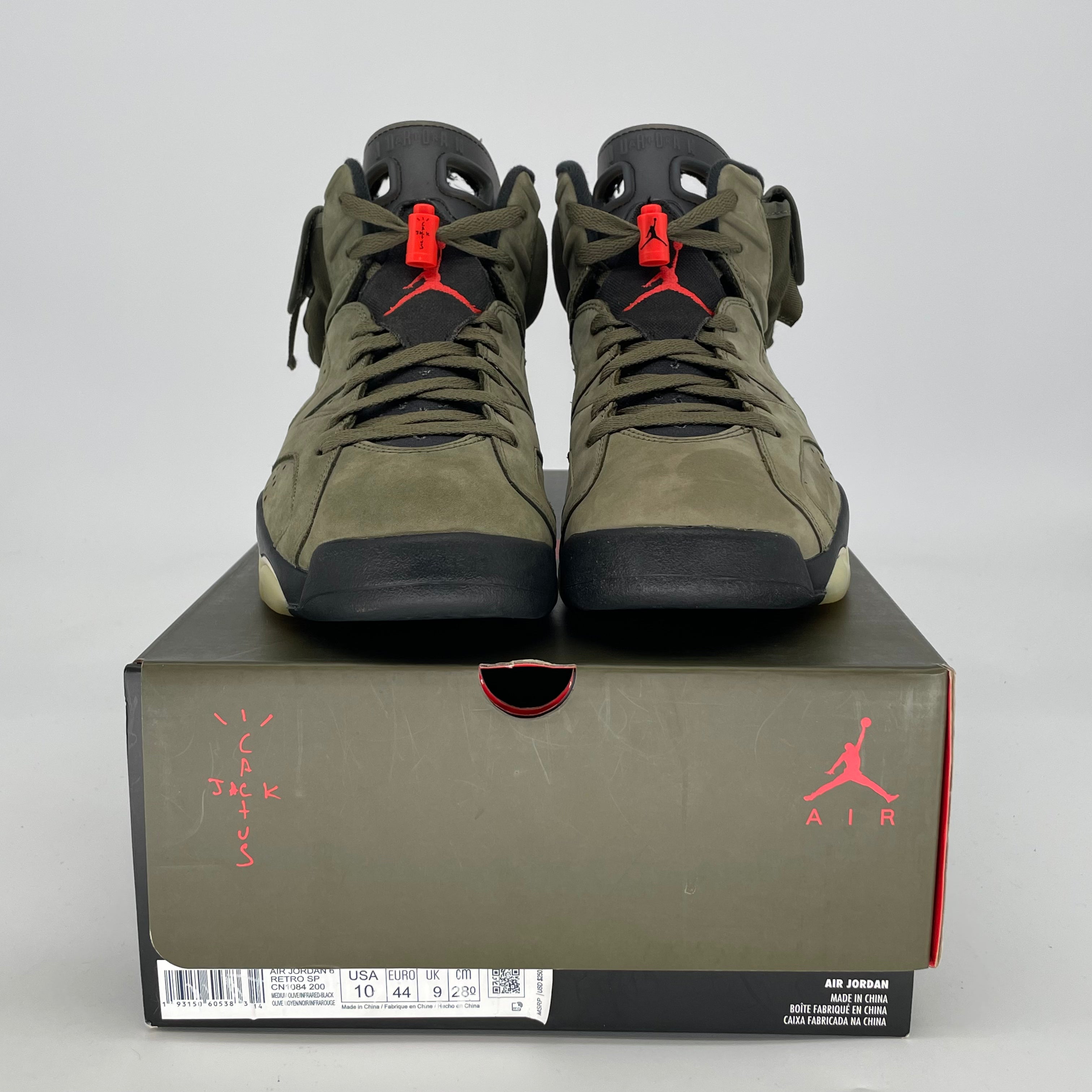 AIR JORDAN 6 TRAVIS SCOTT CN1084-200 SIZE 10/11.5W