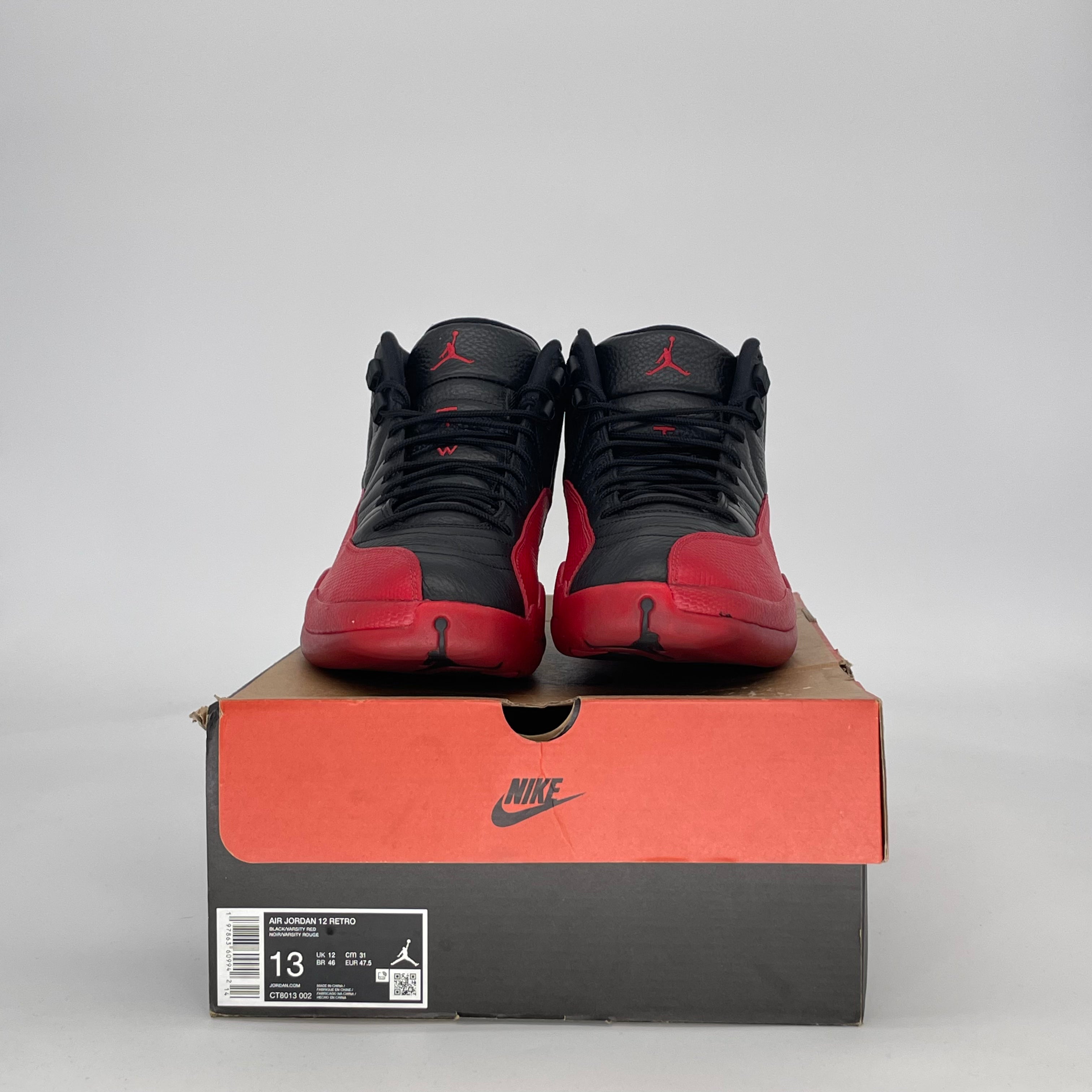 AIR JORDAN 12 FLU GAME CT8013-002 SIZE 13/14.5W