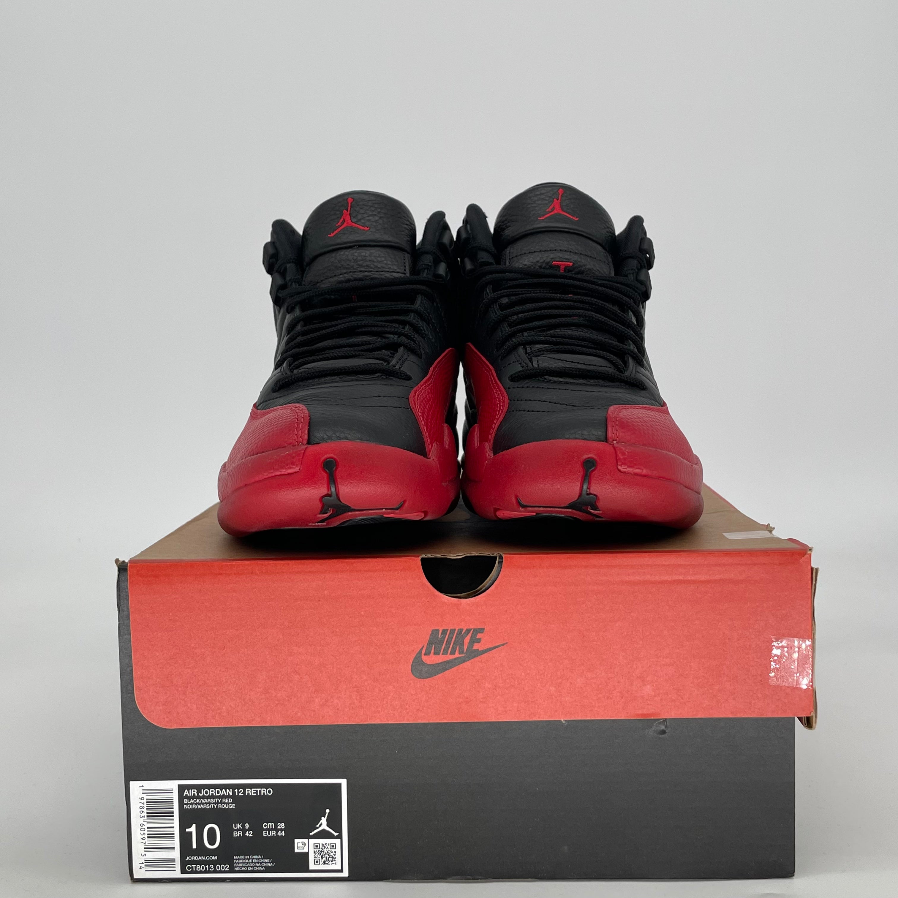 AIR JORDAN 12 FLU GAME CT8013-002 SIZE 10/11.5W