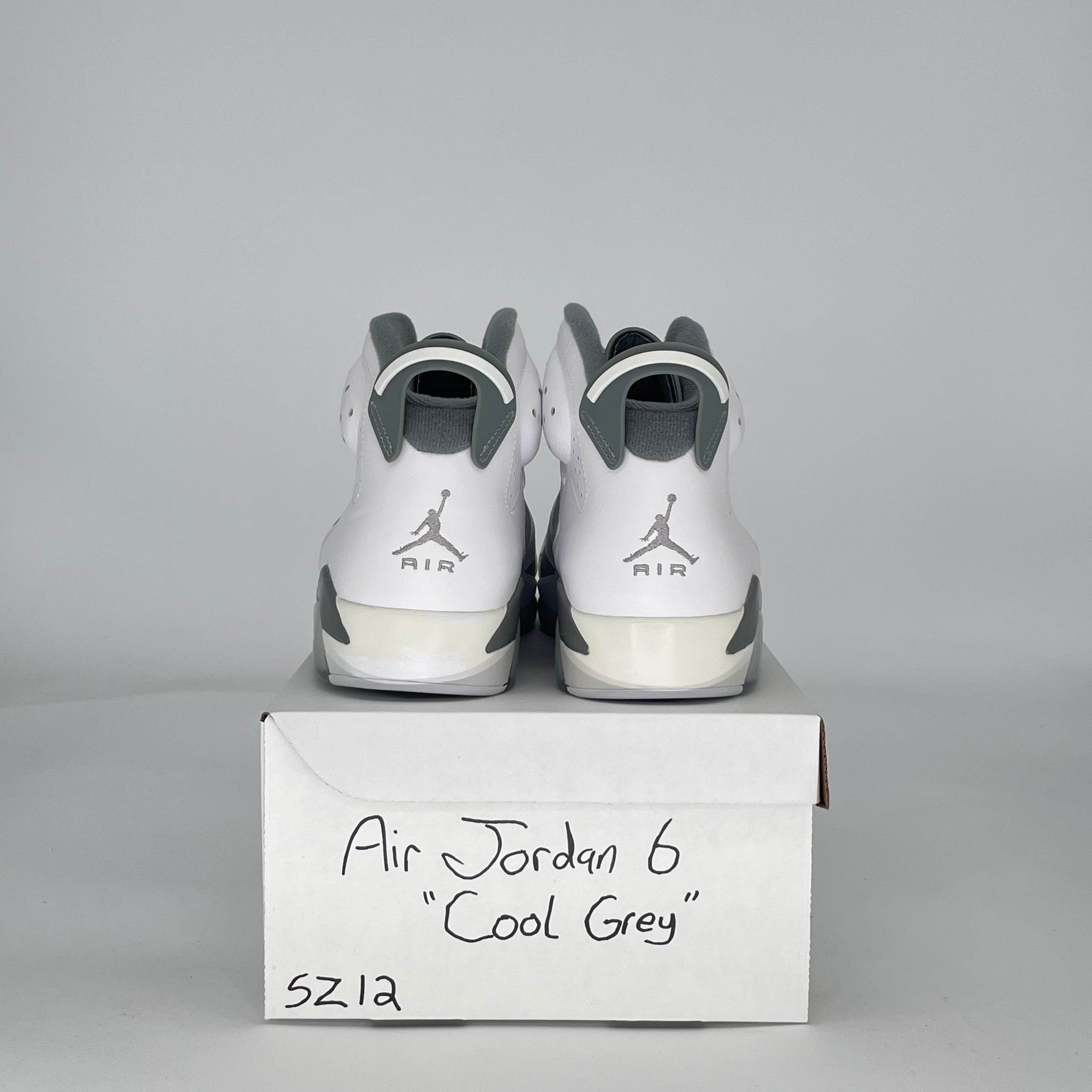 AIR JORDAN 6 COOL GREY CT8529-100 SIZE 12/13.5W