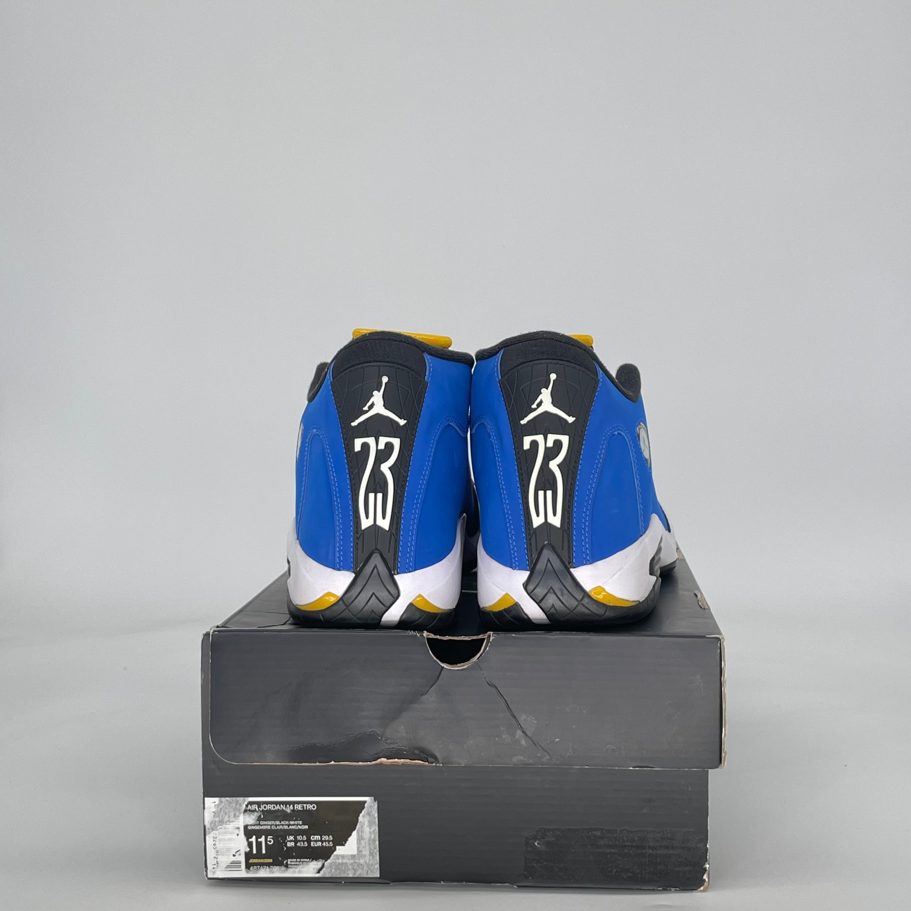 AIR JORDAN 14 LANEY (2023) 487471-407 SIZE 11.5/13W