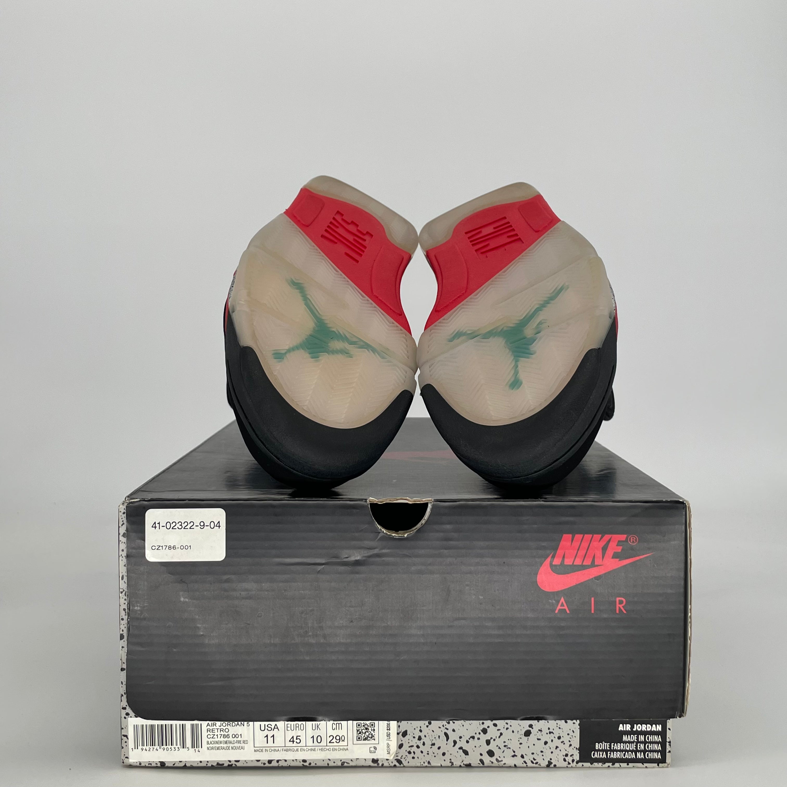 AIR JORDAN 5 TOP 3 CZ1786-001 SIZE 11/12.5W