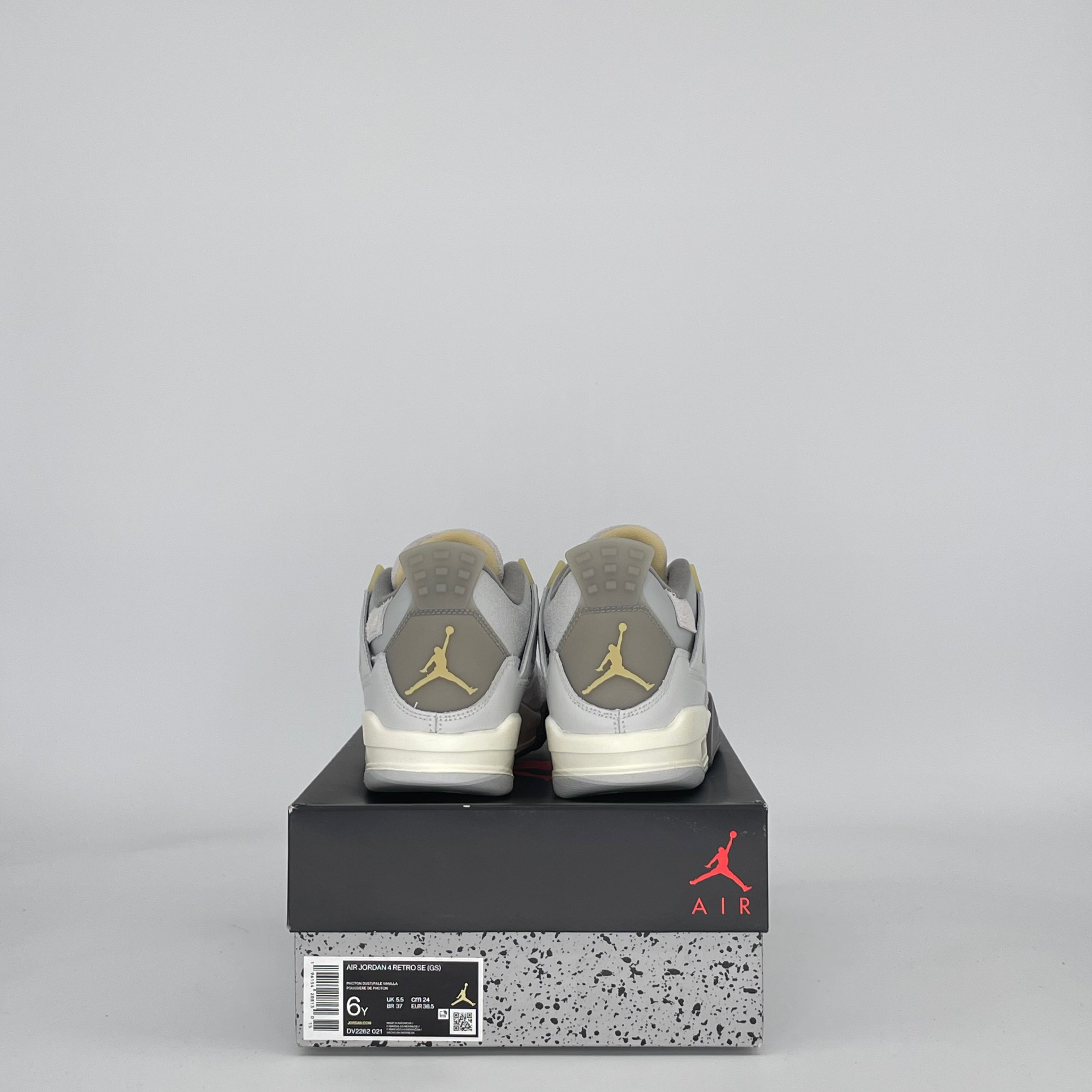 AIR JORDAN 4 CRAFT PHOTON DUST DV2262-021 SIZE 6/7.5W GS