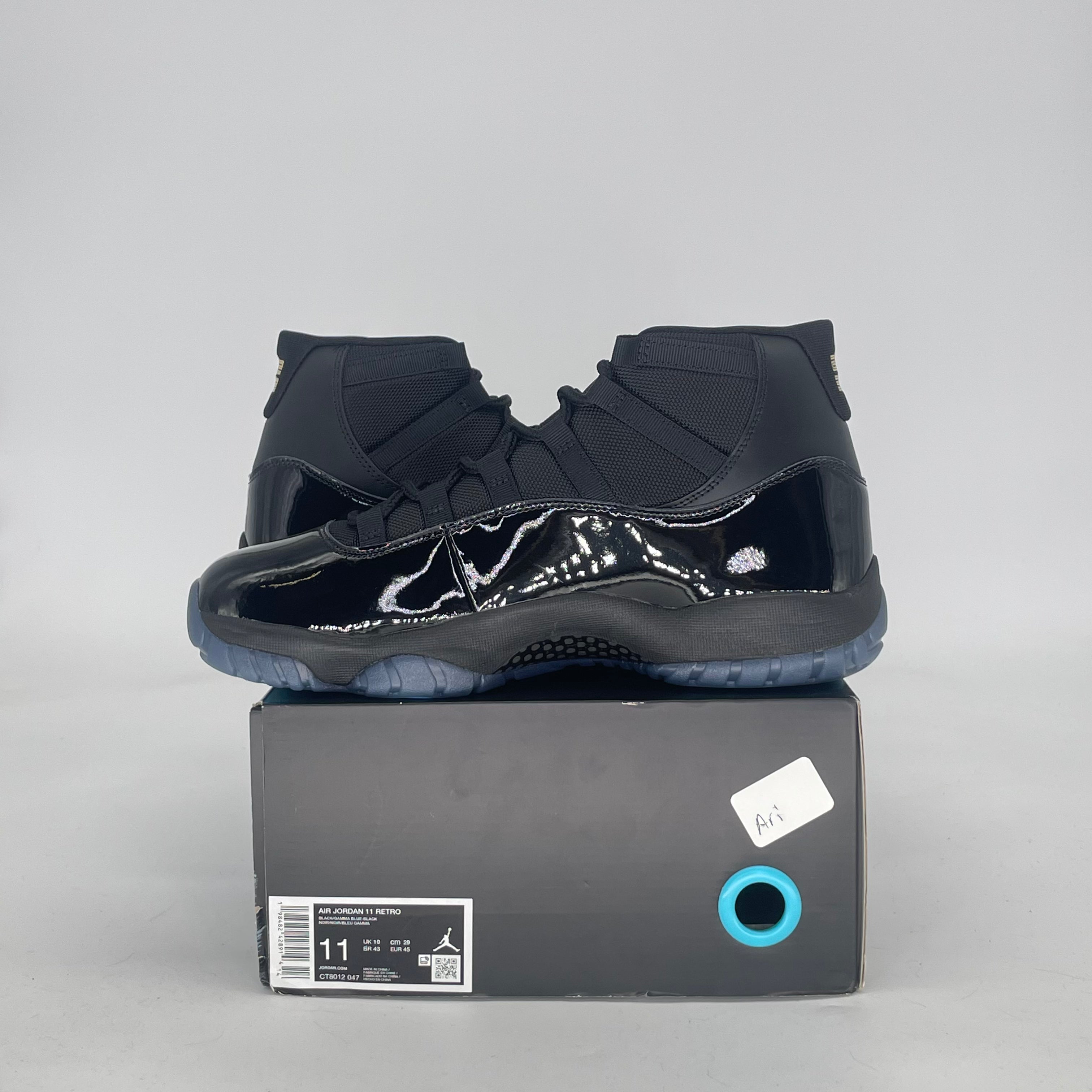 AIR JORDAN 11 GAMMA BLUE CT8012-047 SIZE 11/12.5W