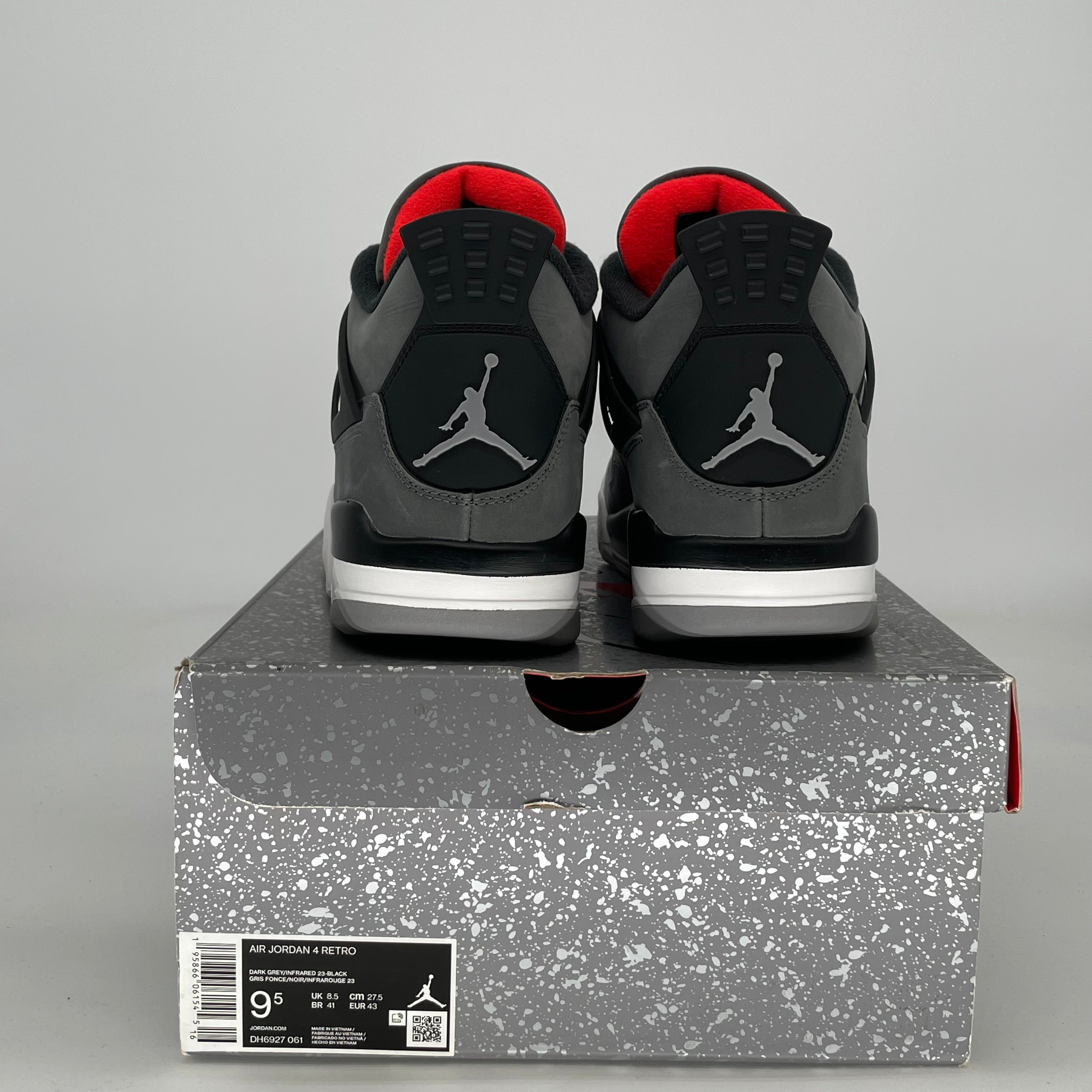 AIR JORDAN 4 INFRARED DH6927-061 SIZE 9.5/11W