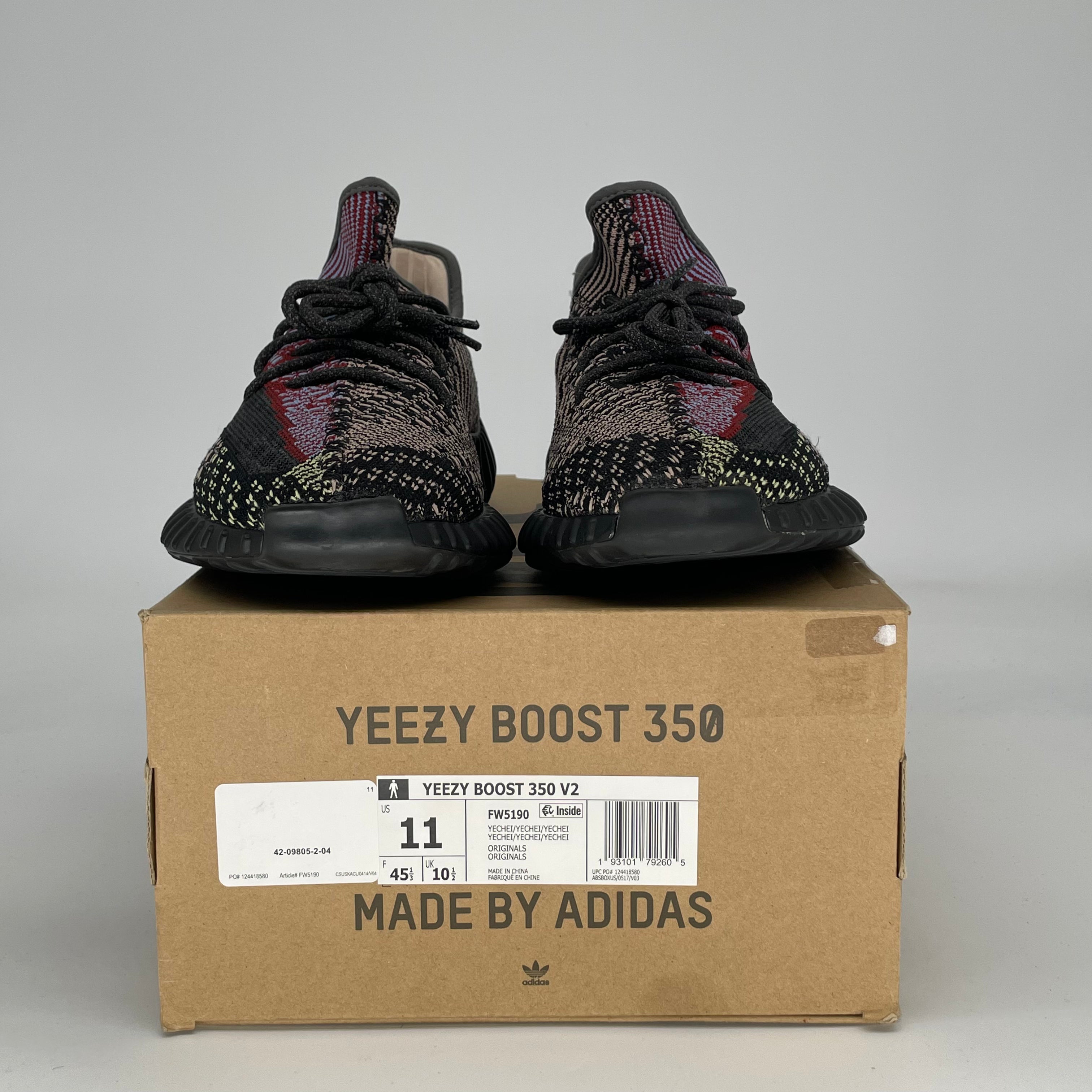 ADIDAS YEEZY 350 V2 YECHEIL FW5190 FW5190 SIZE 11/12.5W