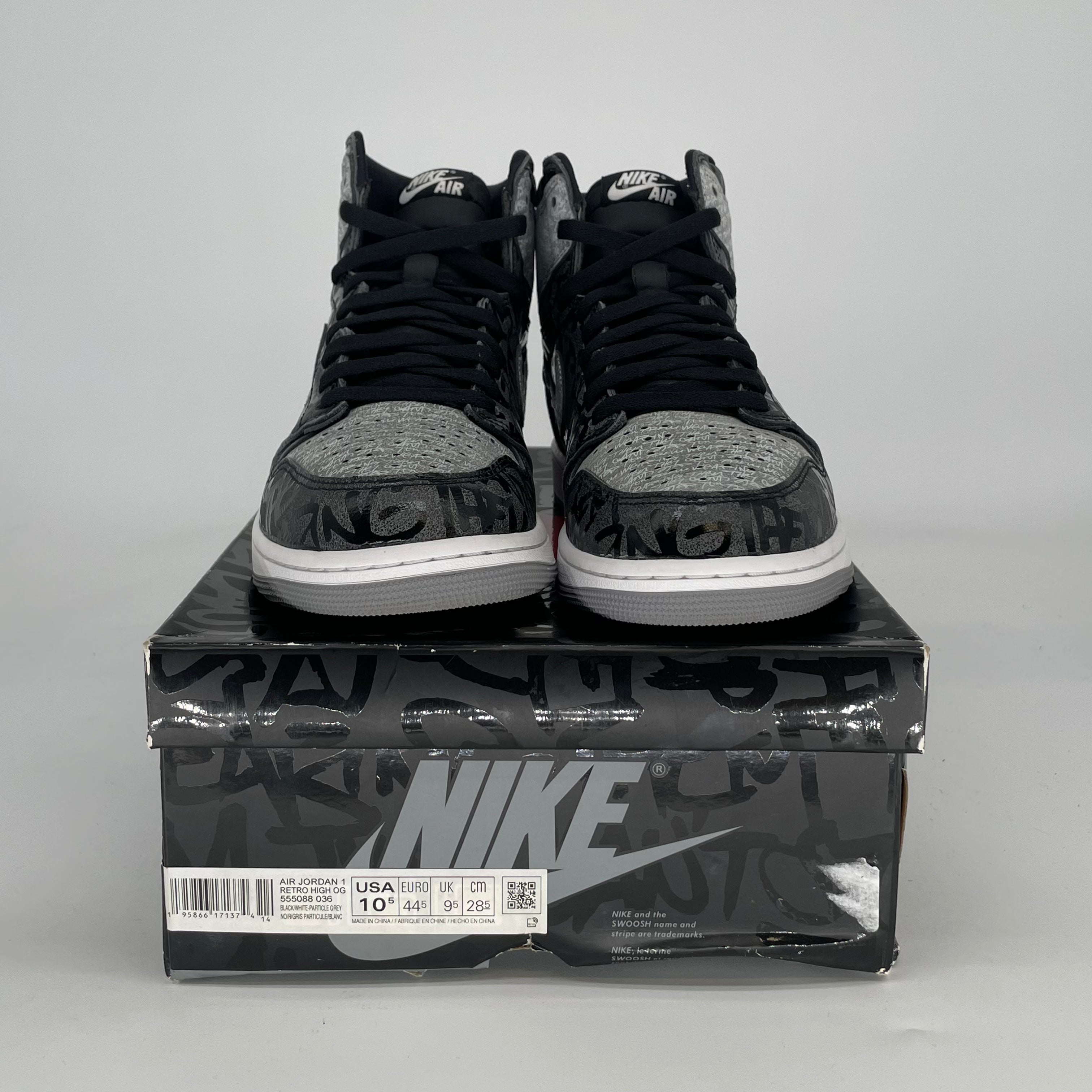 AIR JORDAN 1 REBELLIONAIRE 555088-036 SIZE 10.5/12W