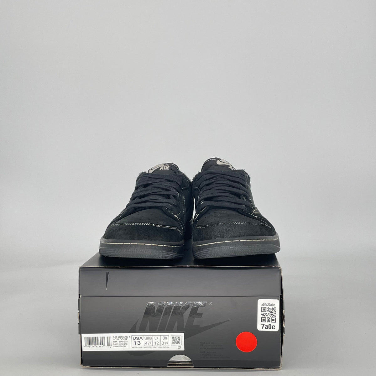 Jordan 1 Retro Low OG SP Travis Scott Black Phantom