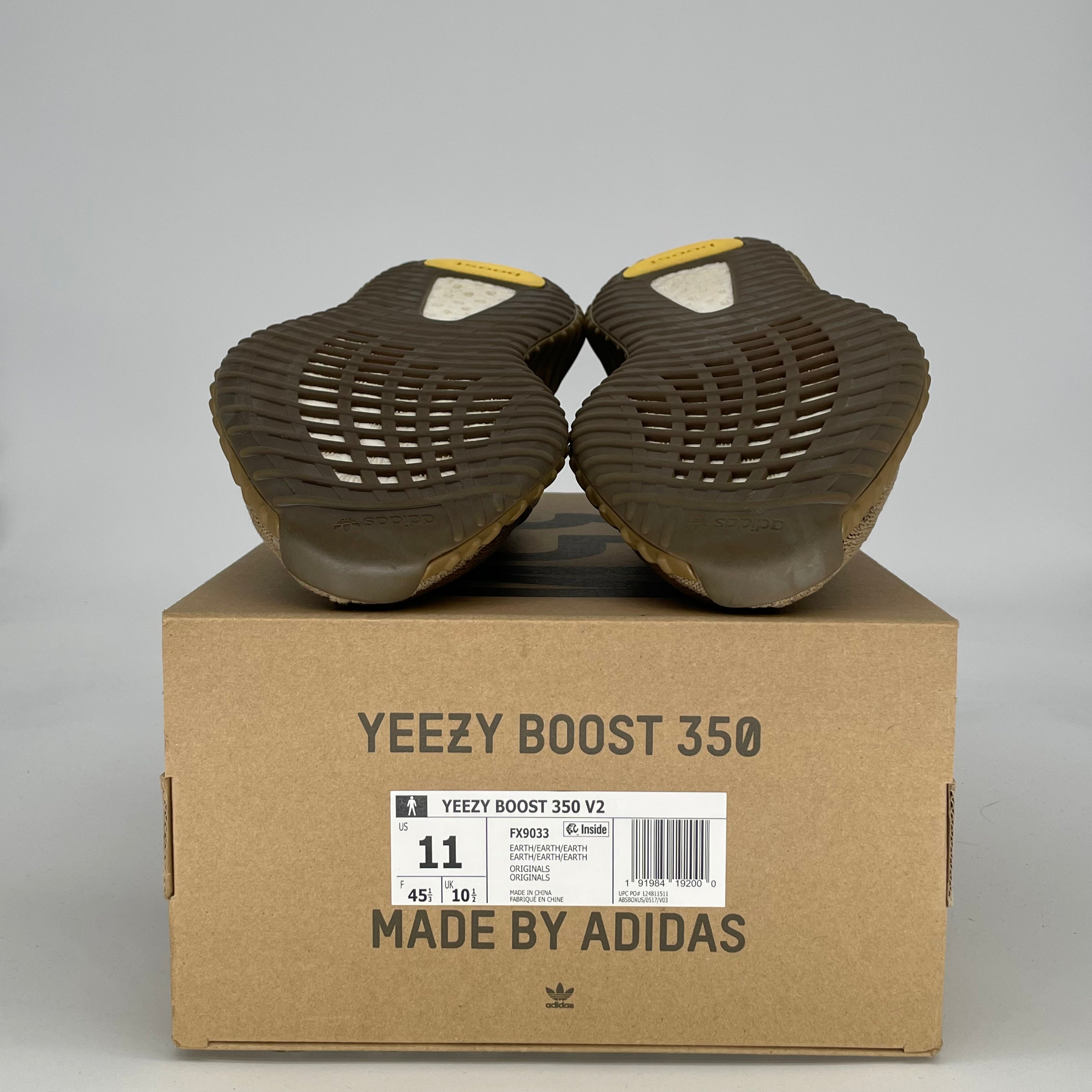 ADIDAS YEEZY 350 V2 EARTH FX9033 SIZE 11/12.5W