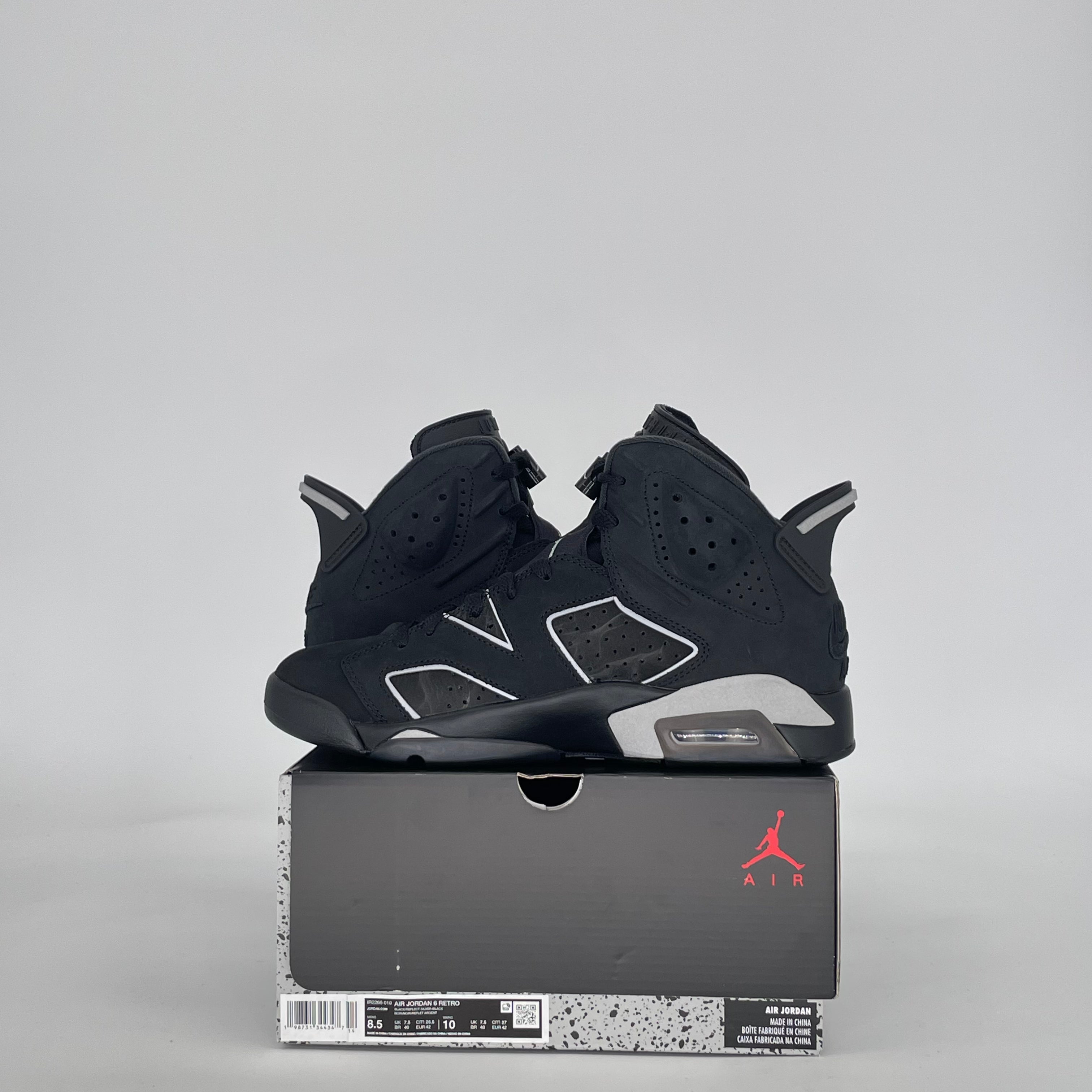 AIR JORDAN 6 CAP AND GOWN IR2266-010 SIZE 8.5/10W