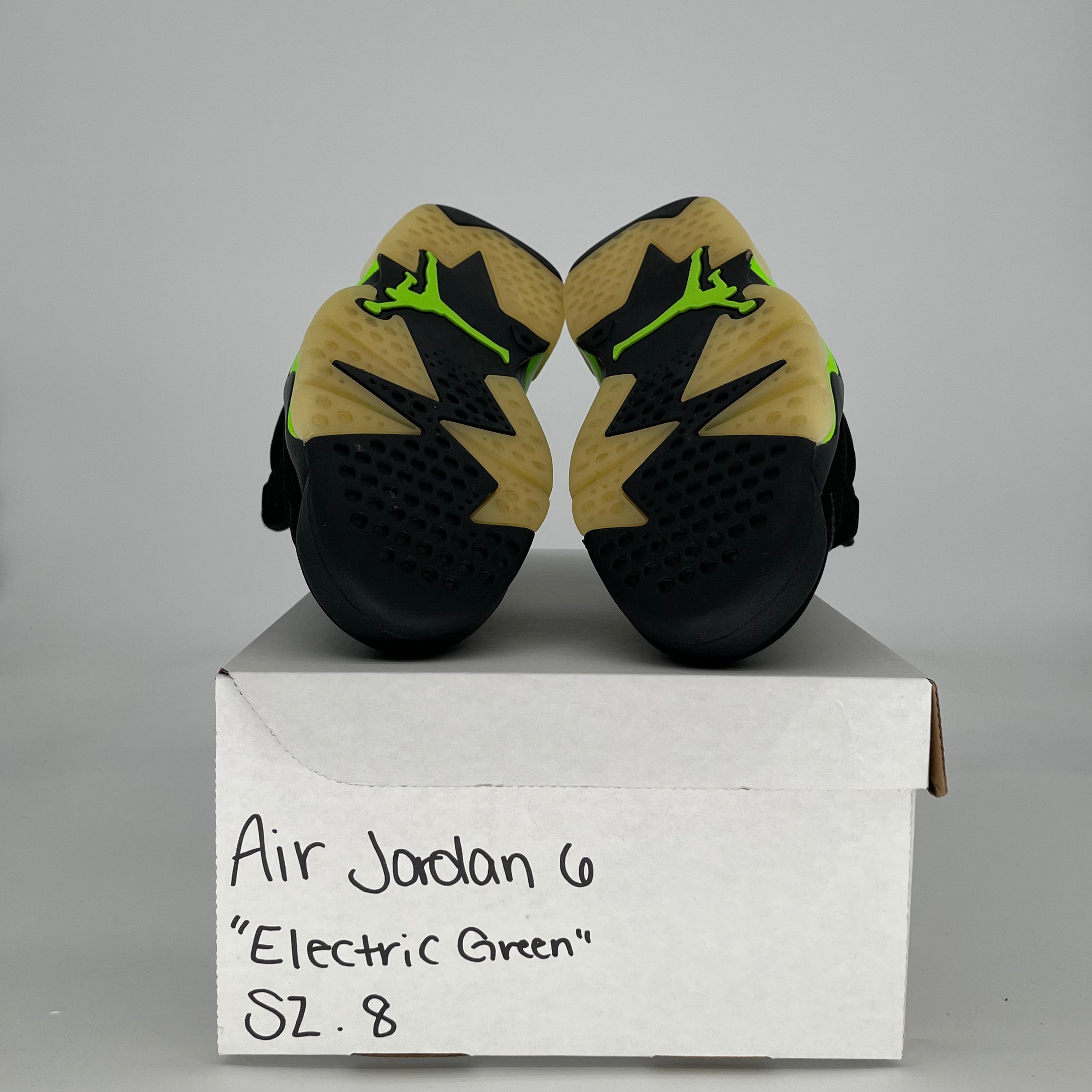 AIR JORDAN 6 ELECTRIC GREEN CT8529-003 SIZE 8/9.5W