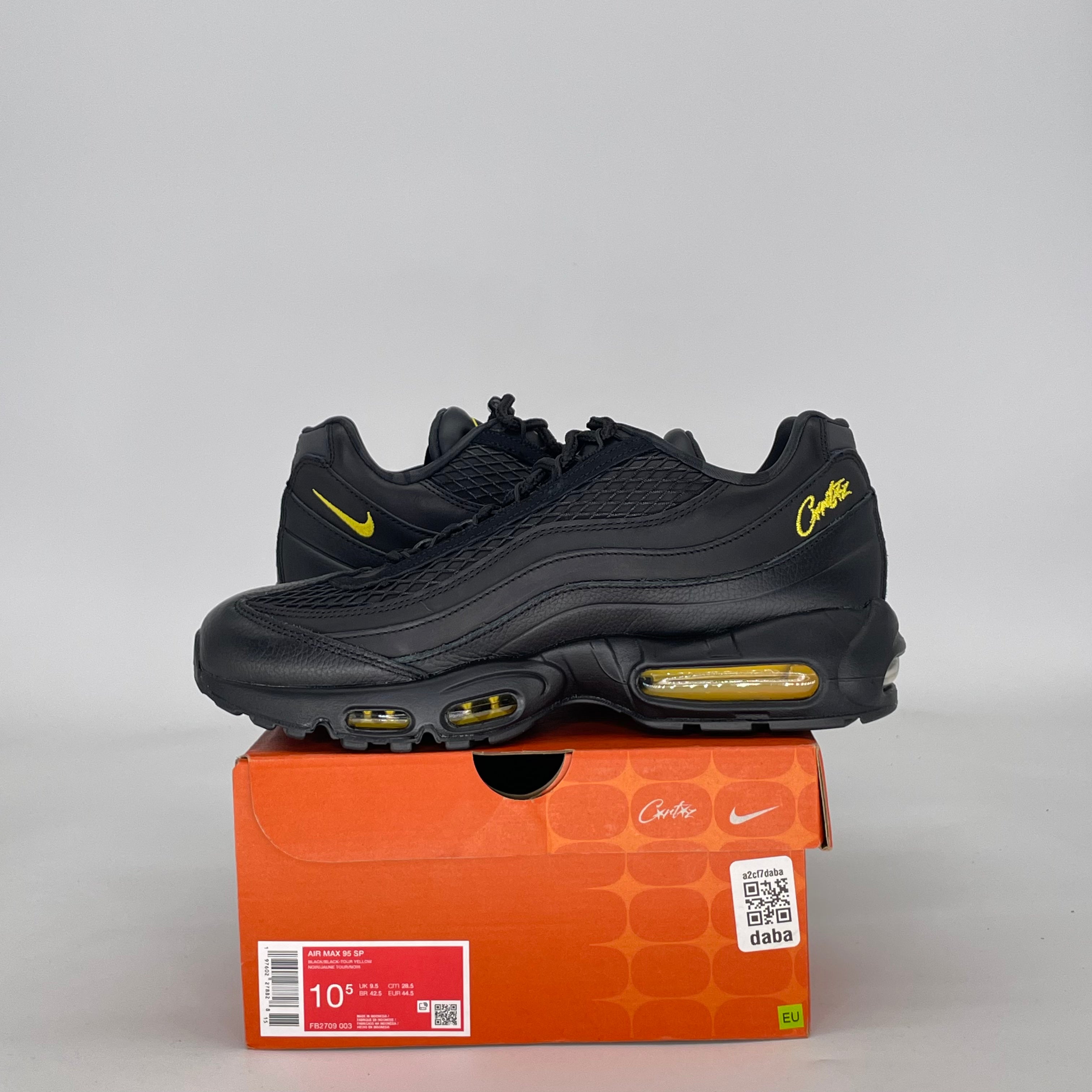 NIKE AIR MAX 95 CORTEIZ HONEY BLACK FB2709-003 SIZE 10.5/12W