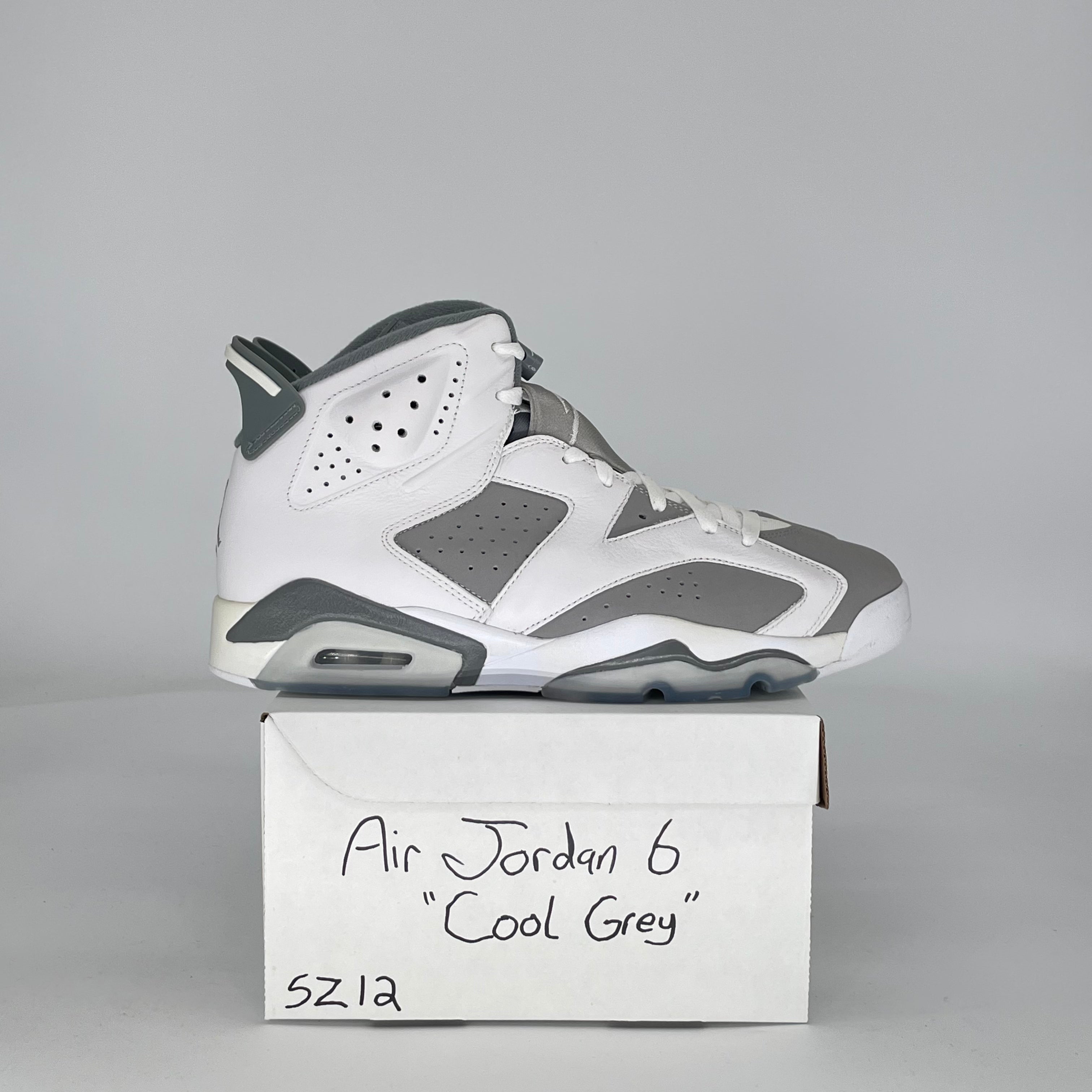 AIR JORDAN 6 COOL GREY CT8529-100 SIZE 12/13.5W