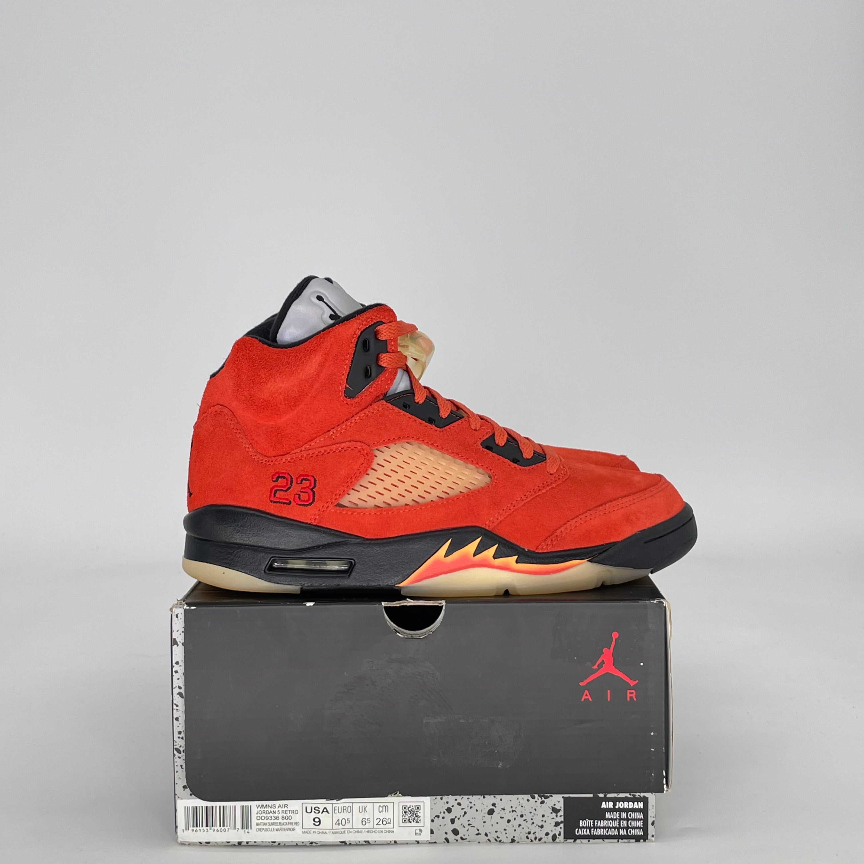 AIR JORDAN 5 DUNK ON MARS W DD9336-800 SIZE 7.5/9W