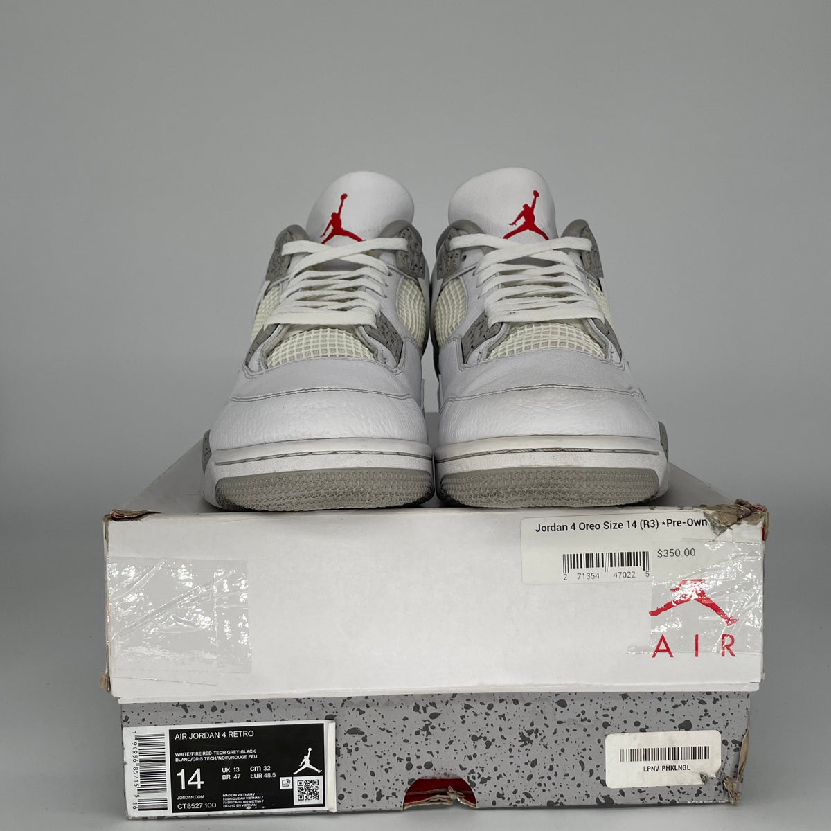 Jordan 4 Retro White Oreo (2021)