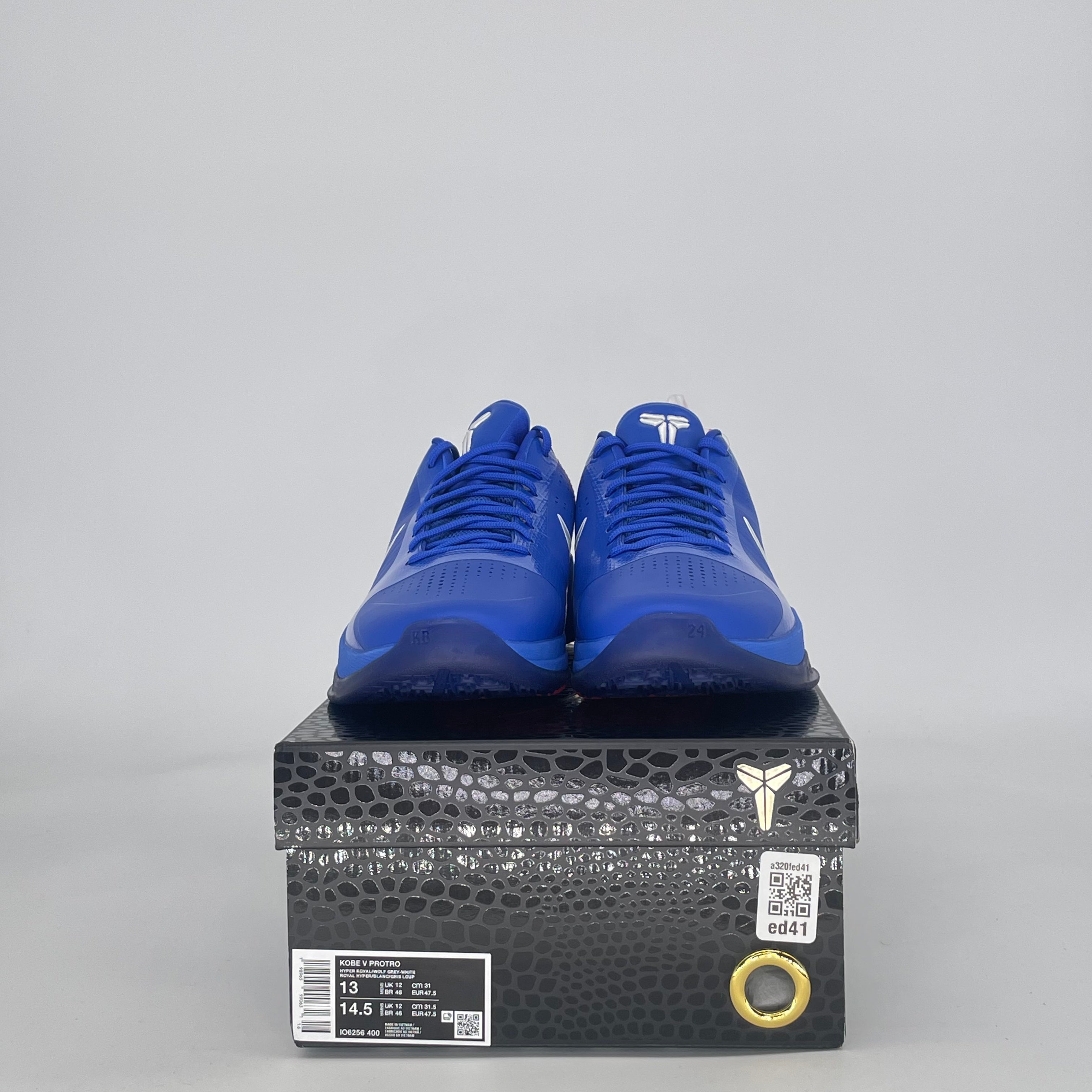NIKE KOBE 5 PROTRO DODGERS IO6256-400 SIZE 13/14.5W