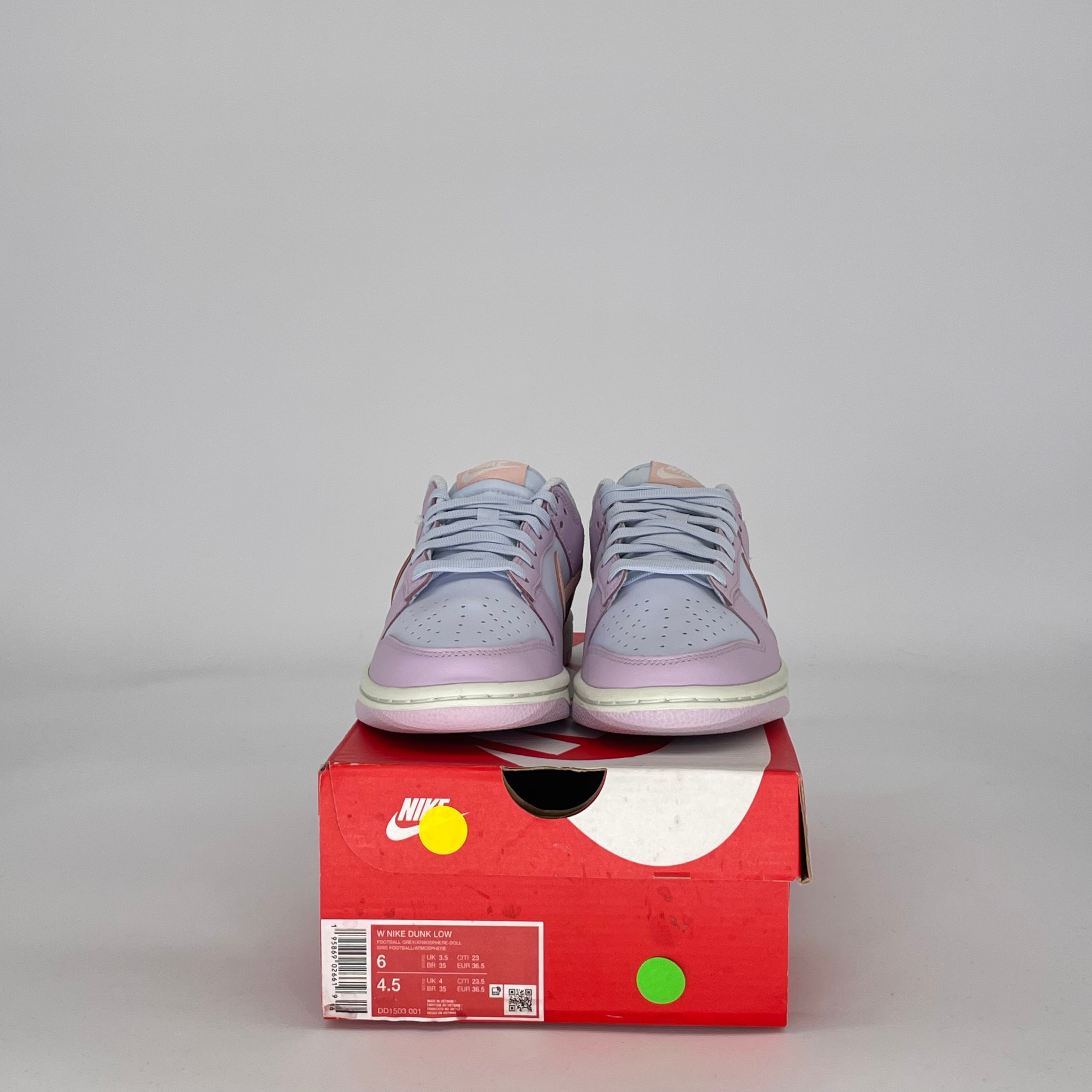 NIKE DUNK LOW EASTER DD1503-001 SIZE 4.5/6W GS