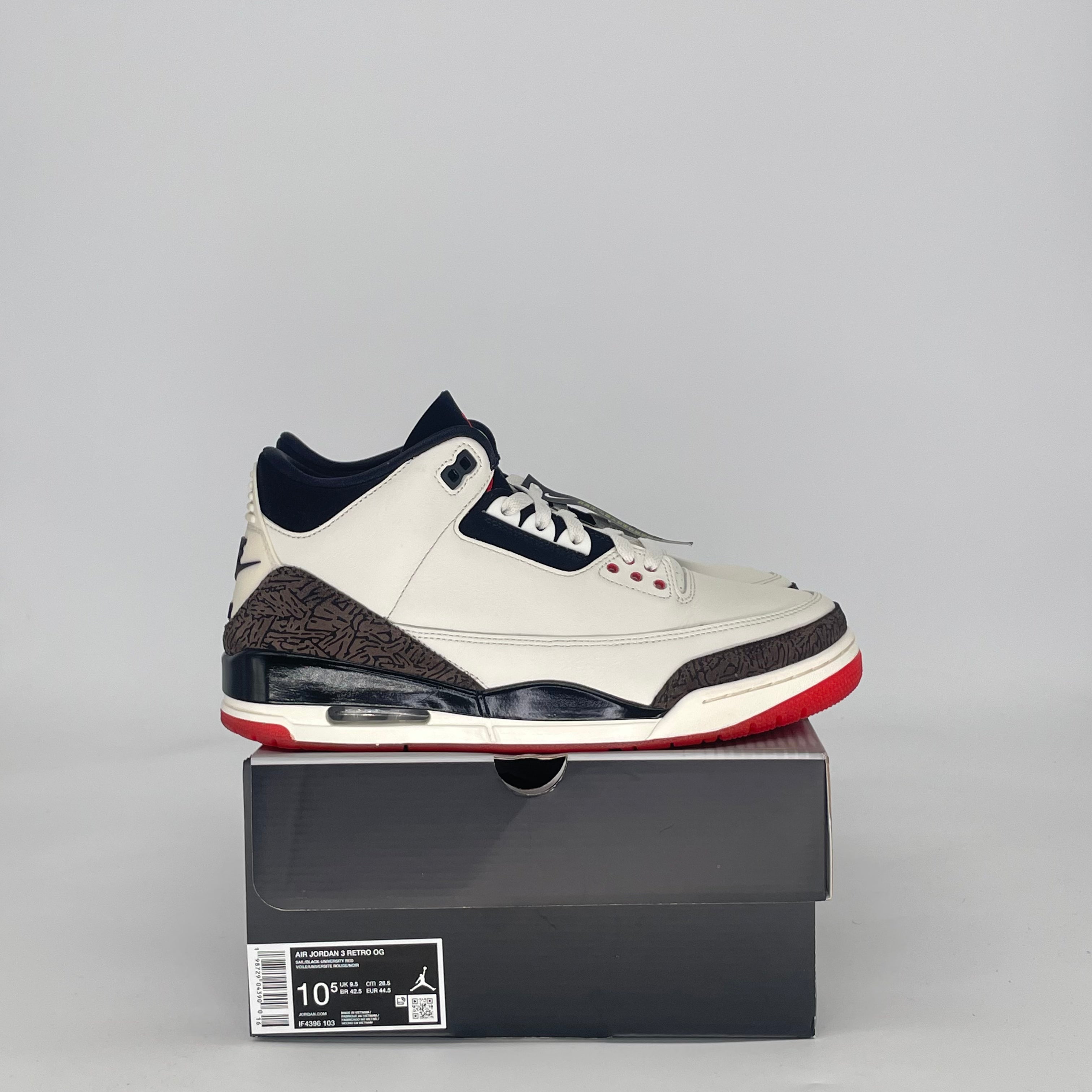 AIR JORDAN 3 WORLDS BEST DAD IF4396-103 SIZE 10.5/12W