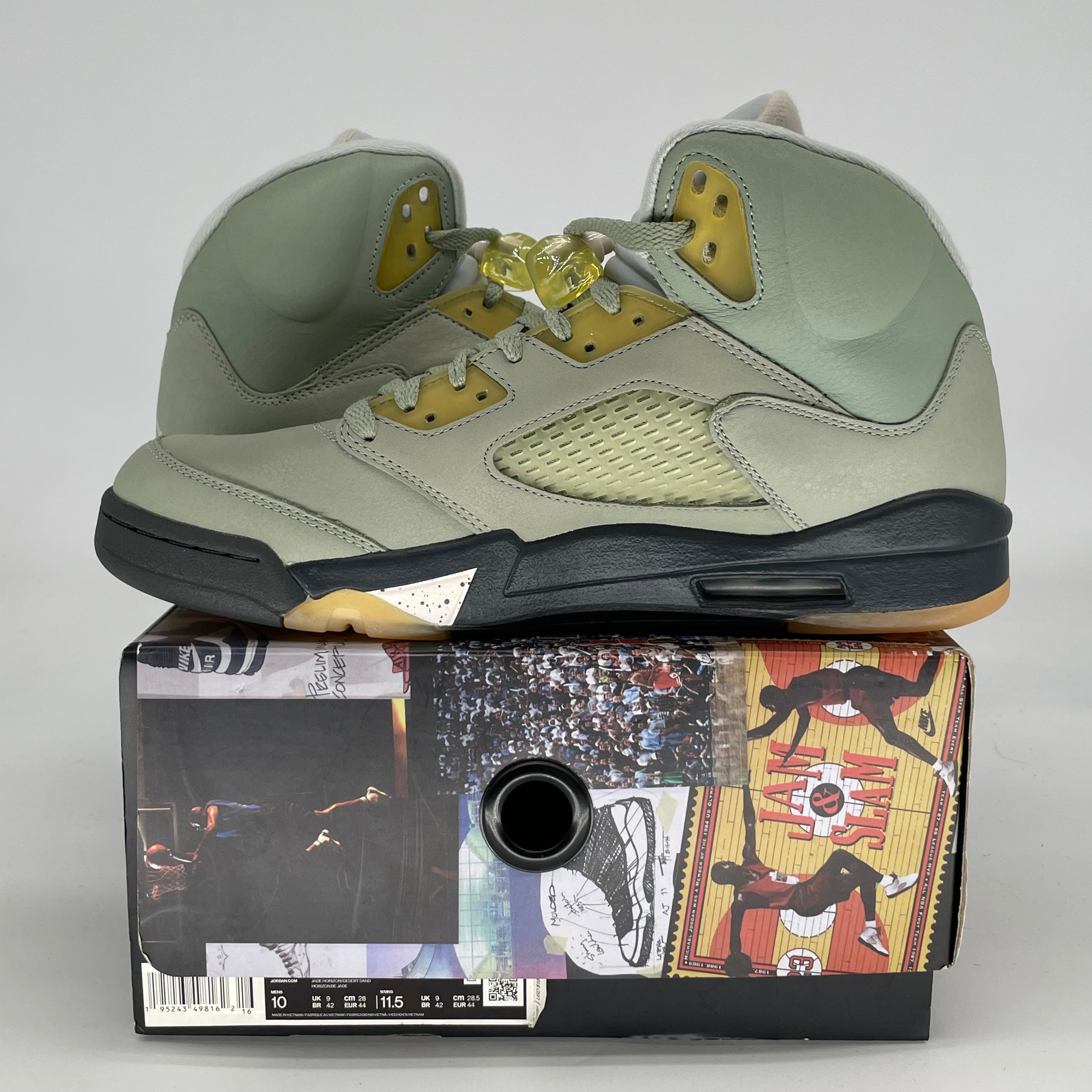 AIR JORDAN 5 JADE HORIZON DC7501-300 SIZE 10/11.5W
