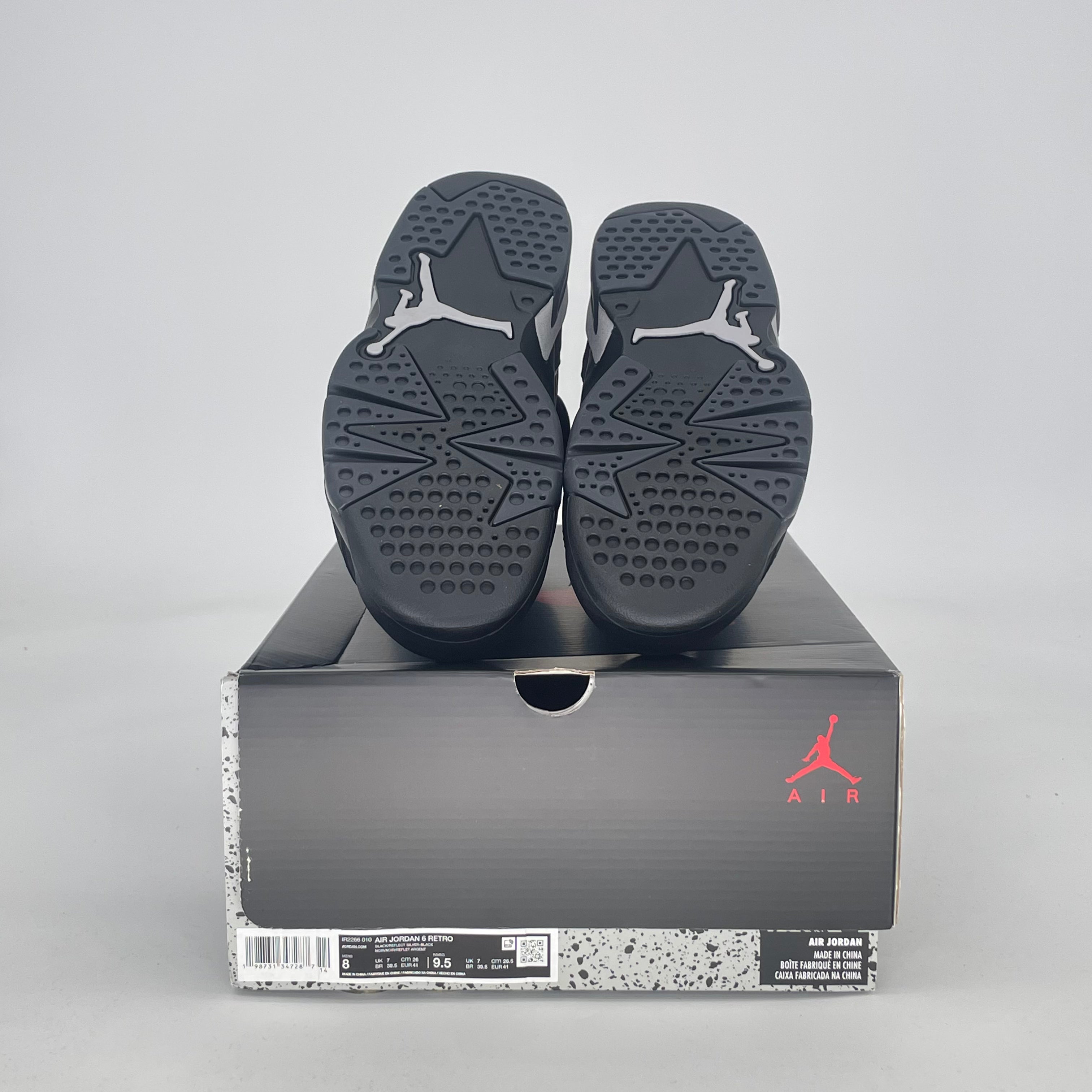 AIR JORDAN 6 CAP AND GOWN IR2266-010 SIZE 8/9.5W