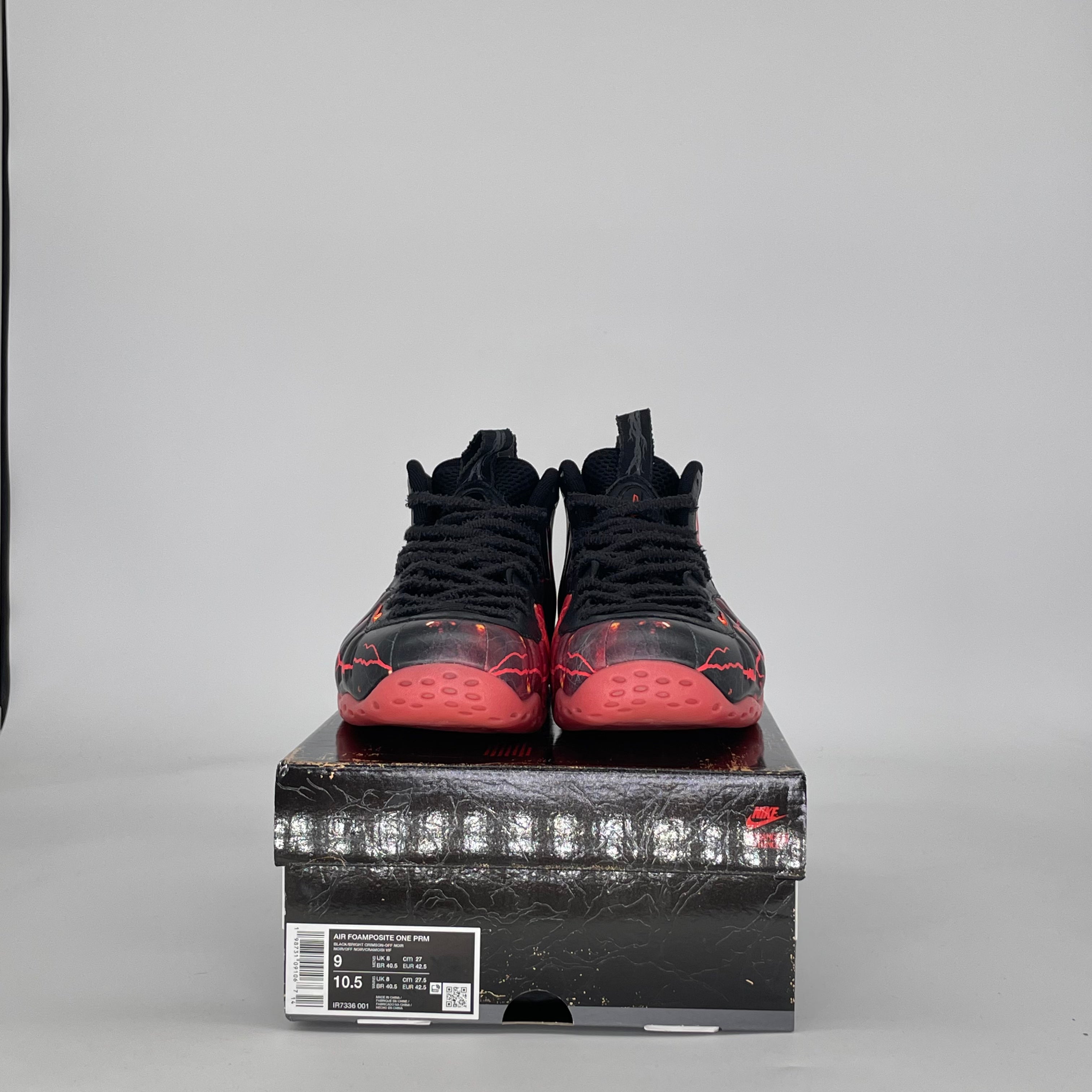 NIKE AIR FOAMPOSITE ONE STRANGER THINGS IR7336-001 SIZE 9/10.5W