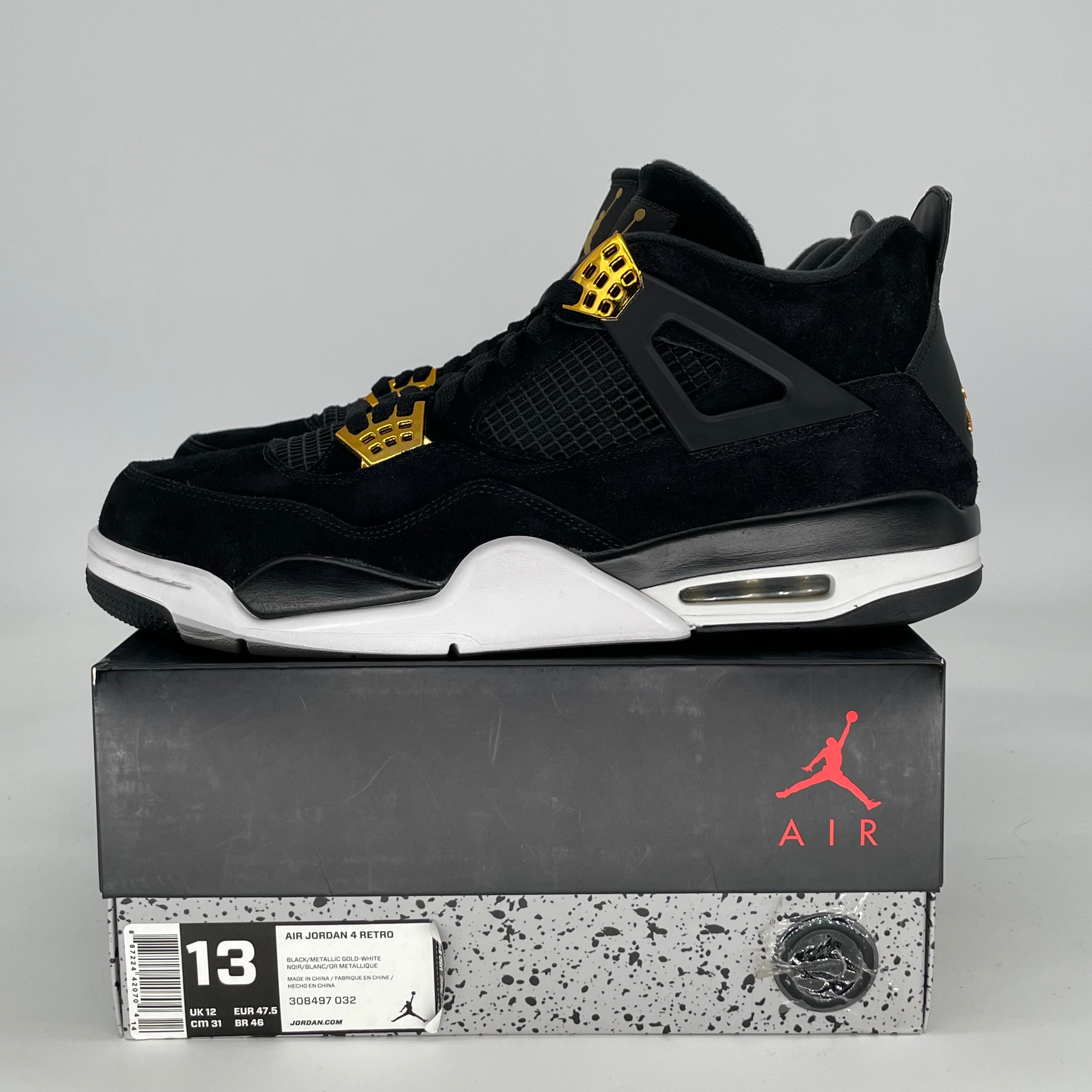 AIR JORDAN 4 ROYALTY 308497-032 SIZE 13/14.5W