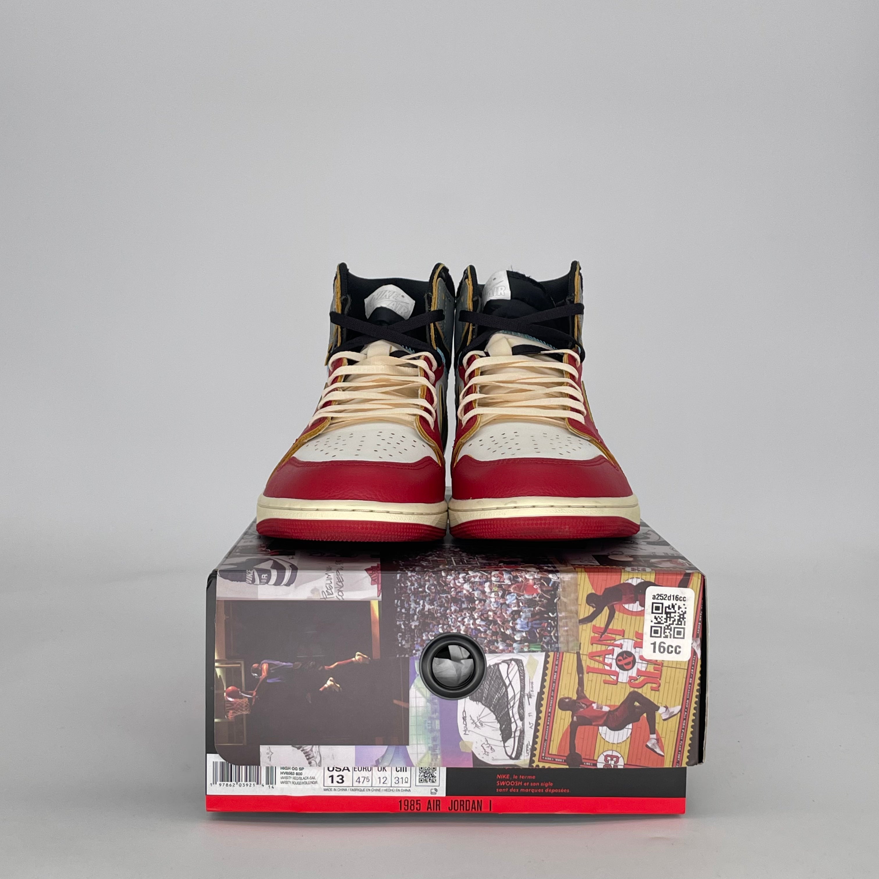 AIR JORDAN 1 UNION LA CHICAGO SHADOW HV8563-600 SIZE 13/14.5W