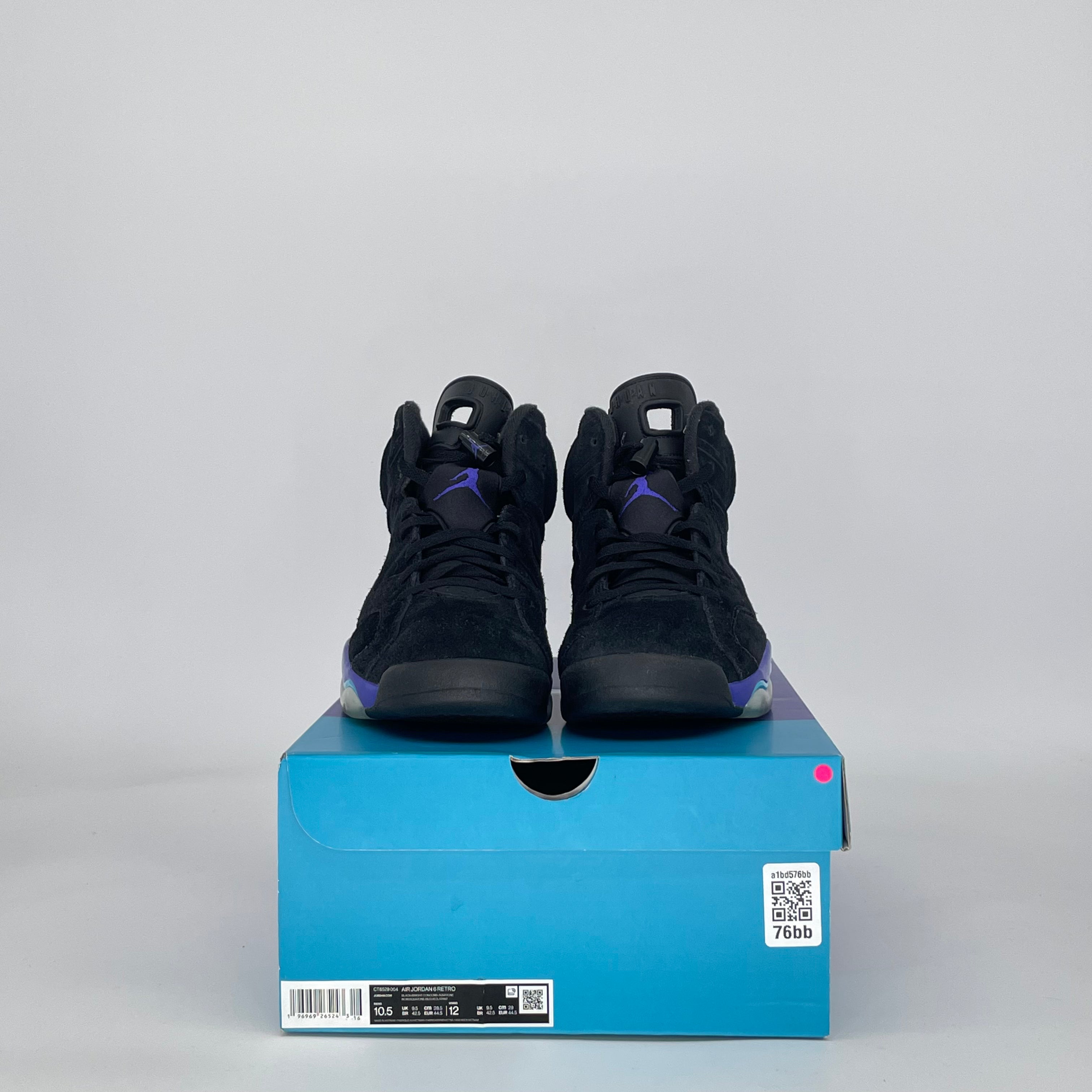 AIR JORDAN 6 AQUA CT8529-004 SIZE 10.5/12W