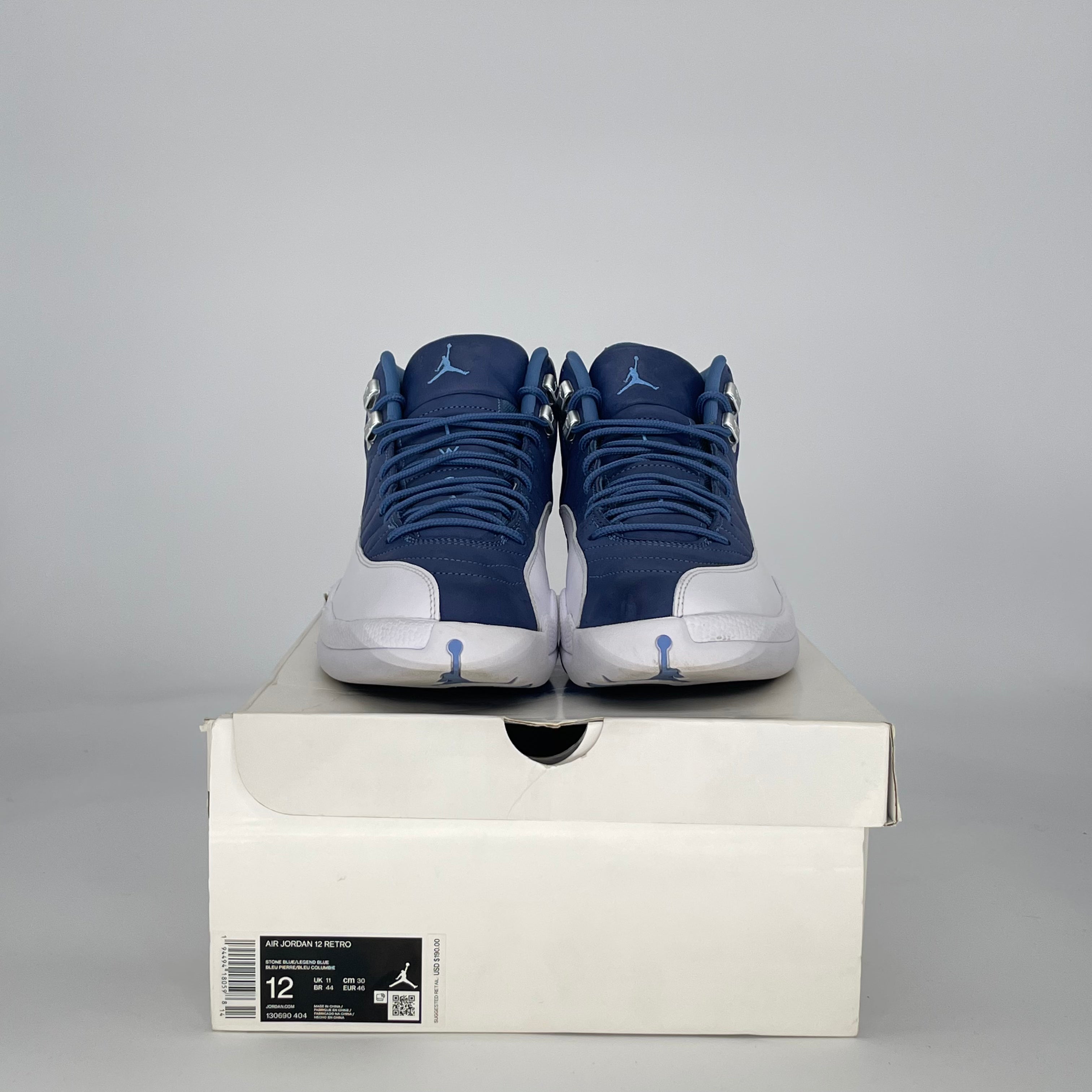 AIR JORDAN 12 INDIGO 130690-404 SIZE 12/13.5W