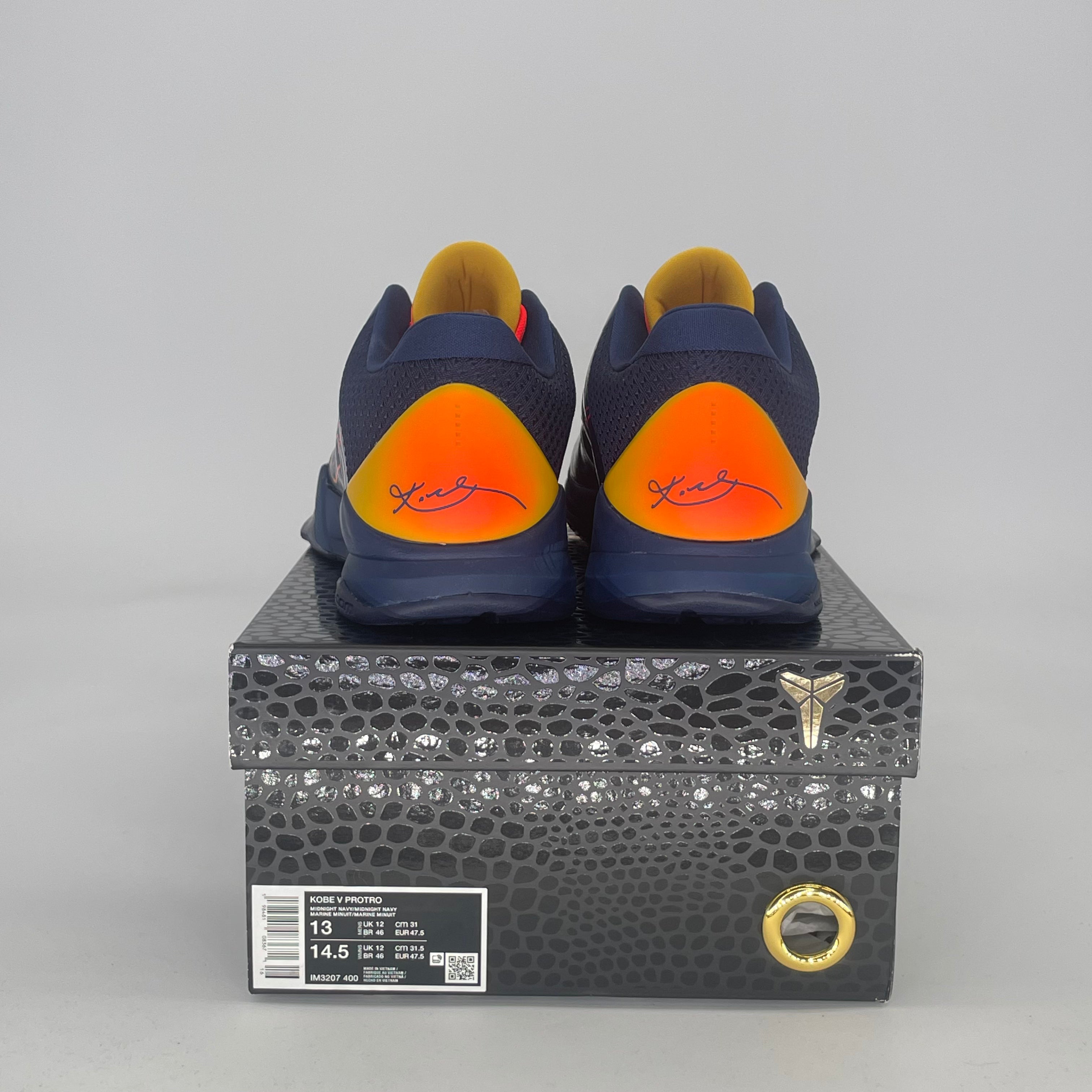 NIKE KOBE 5 PROTRO CAITLIN CLARK INDIANA FEVER IM3207-400 SIZE 13/14.5W