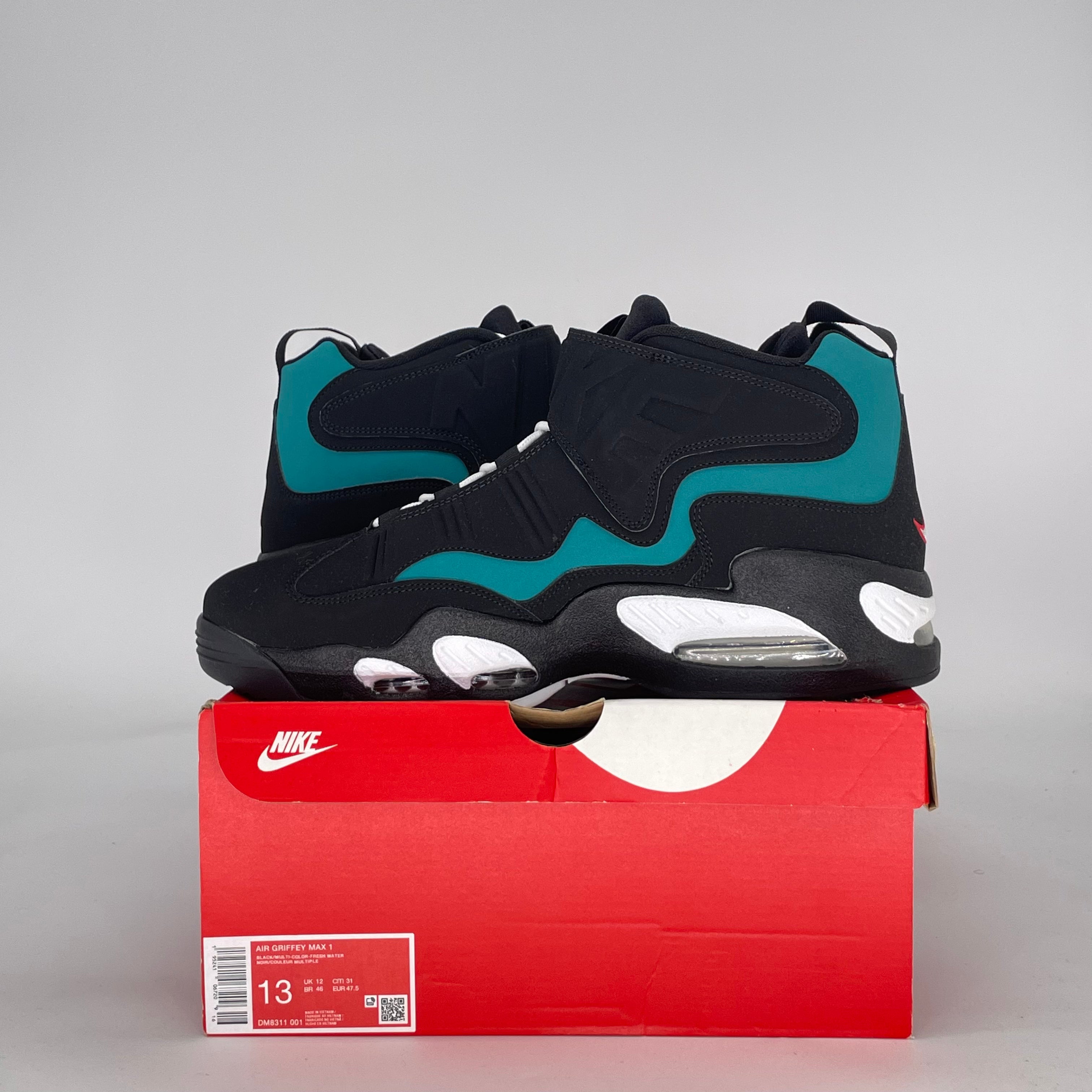 NIKE AIR GRIFFEY MAX 1 FRESHWATER DM8311-001 SIZE 13/14.5W