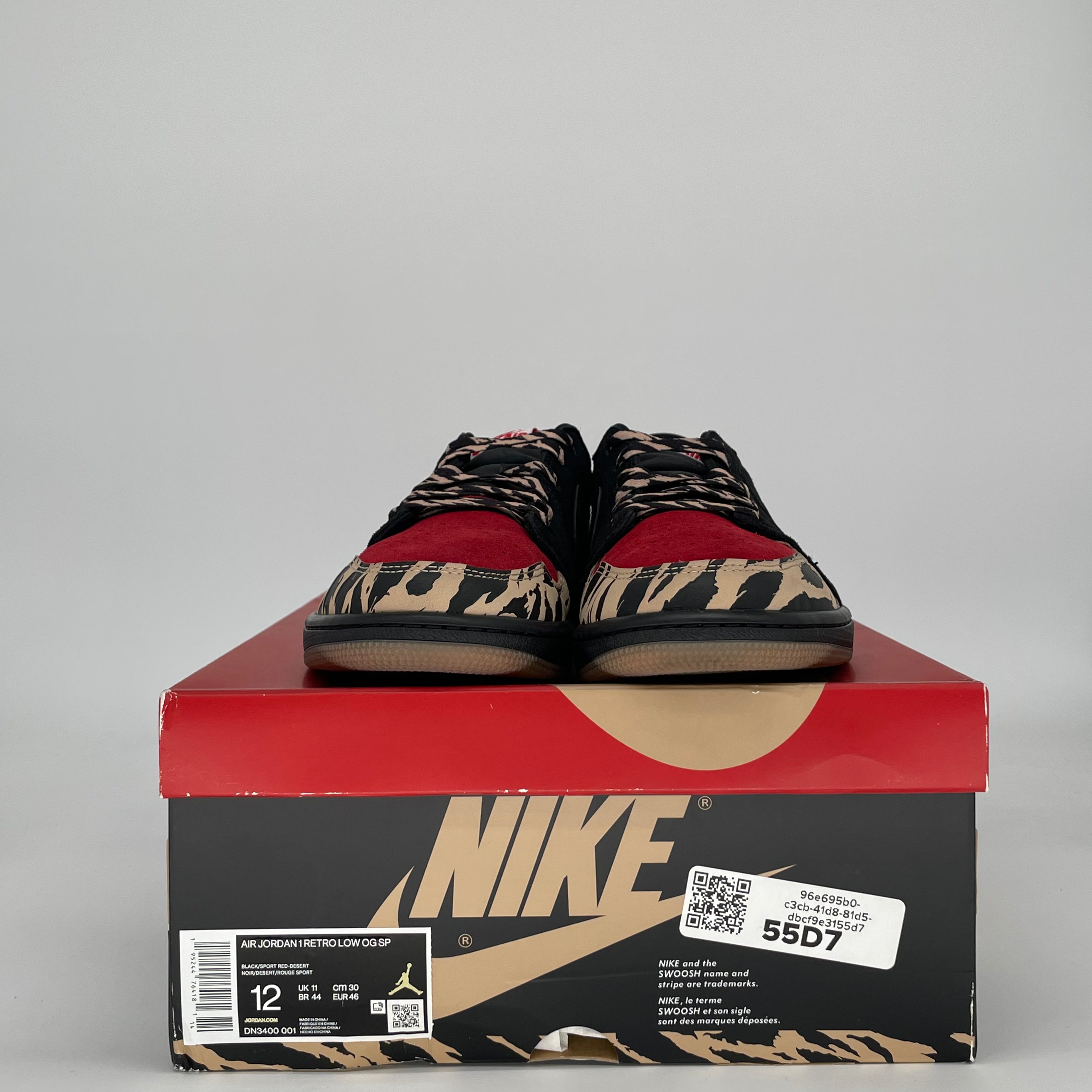 AIR JORDAN 1 LOW SOLEFLY DN3400-001 SIZE 12/13.5W