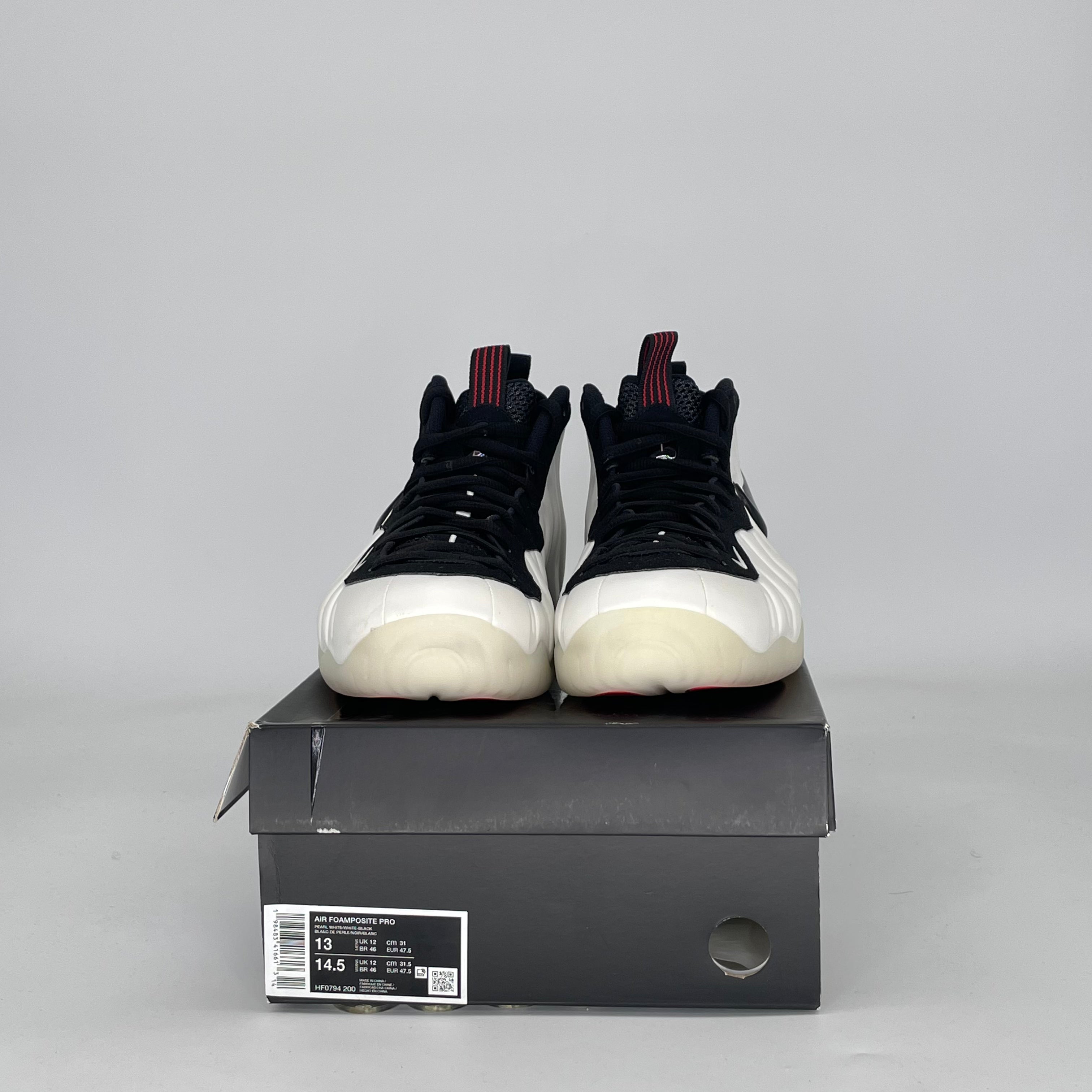 NIKE AIR FOAMPOSITE PRO PEARL HF0794-200 SIZE 13/14.5W