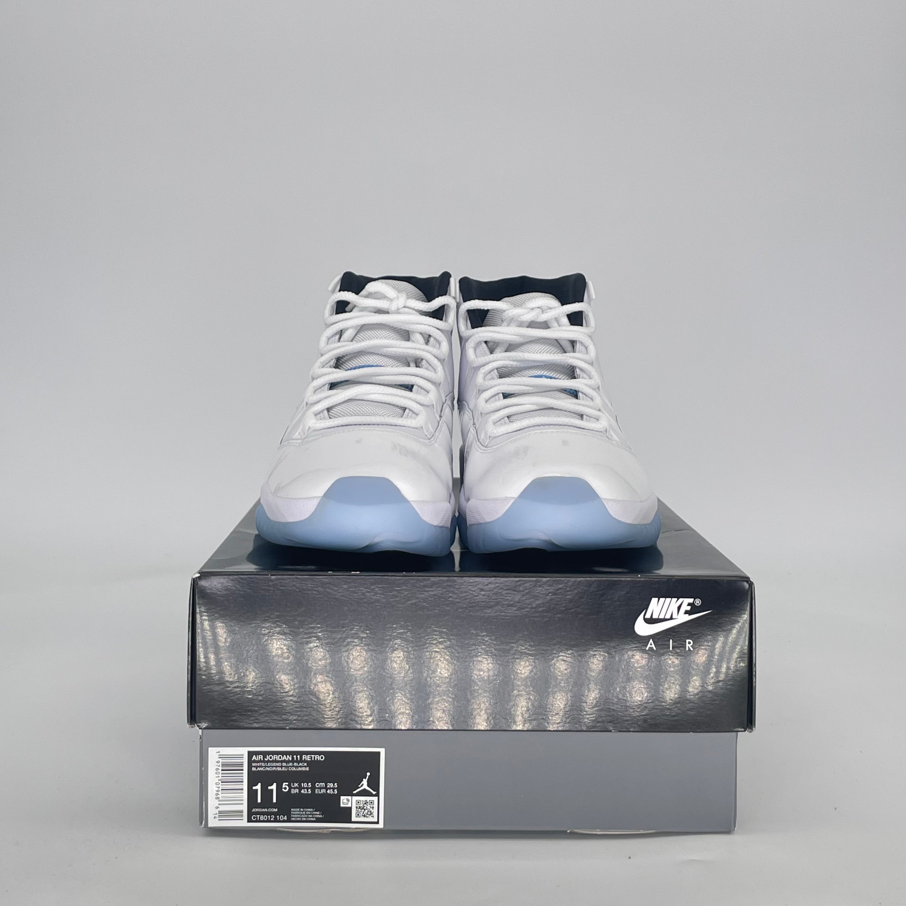 AIR JORDAN 11 LEGEND BLUE CT8012-104 SIZE 11.5/13W