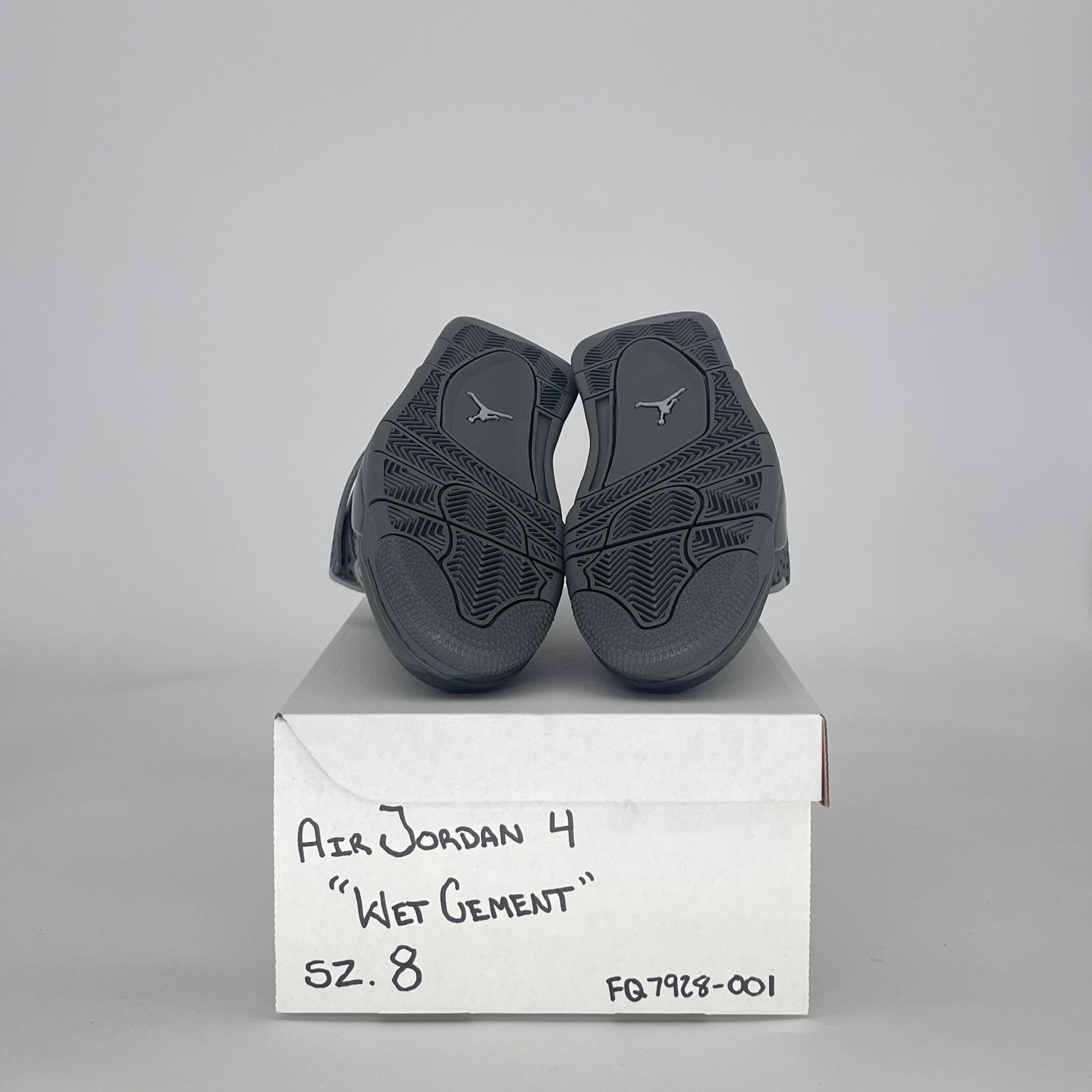 AIR JORDAN 4 PARIS OLYMPICS WET CEMENT FQ7928-001 SIZE 8/9.5W