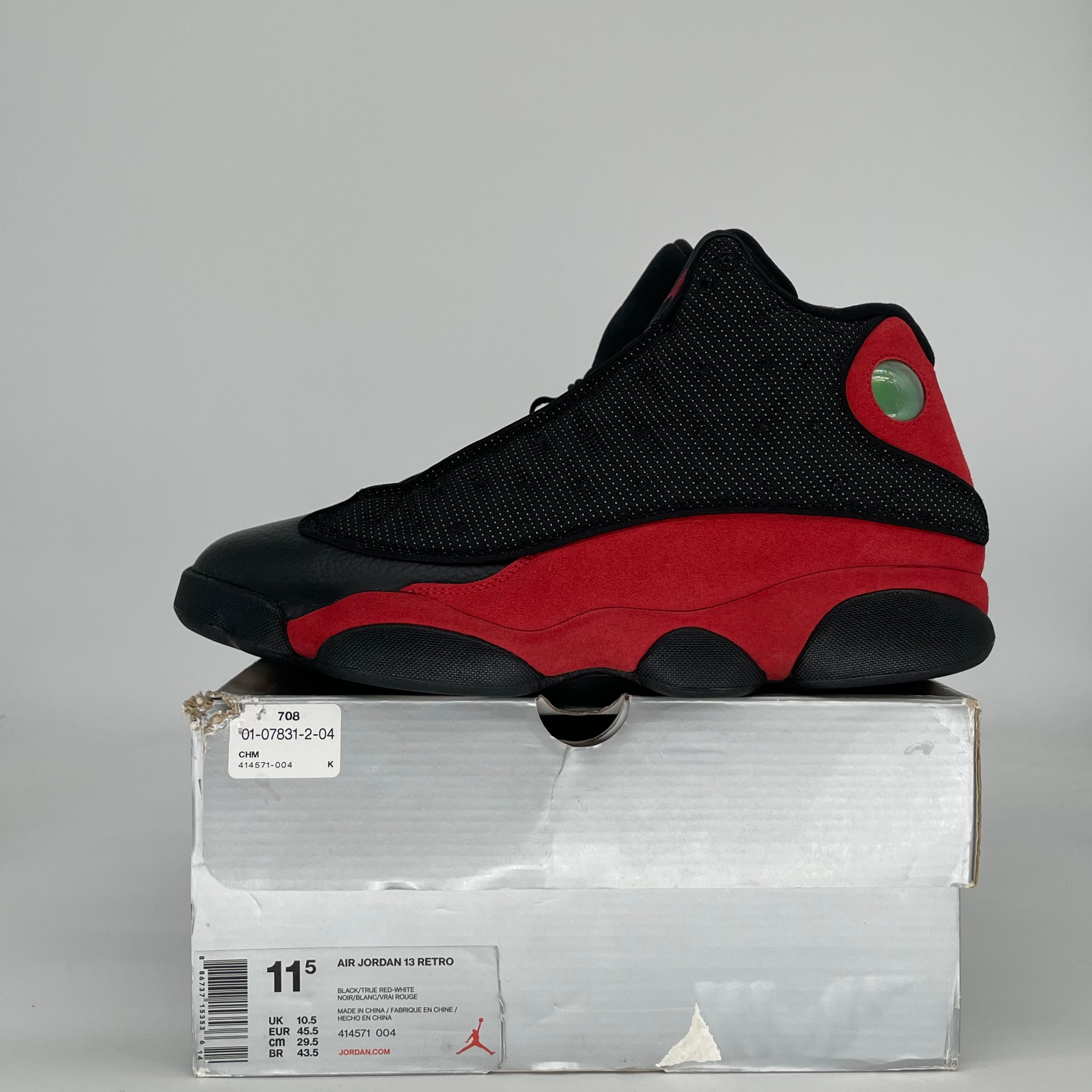 AIR JORDAN 13 BRED (2017) 414571-004 SIZE 11.5/13W