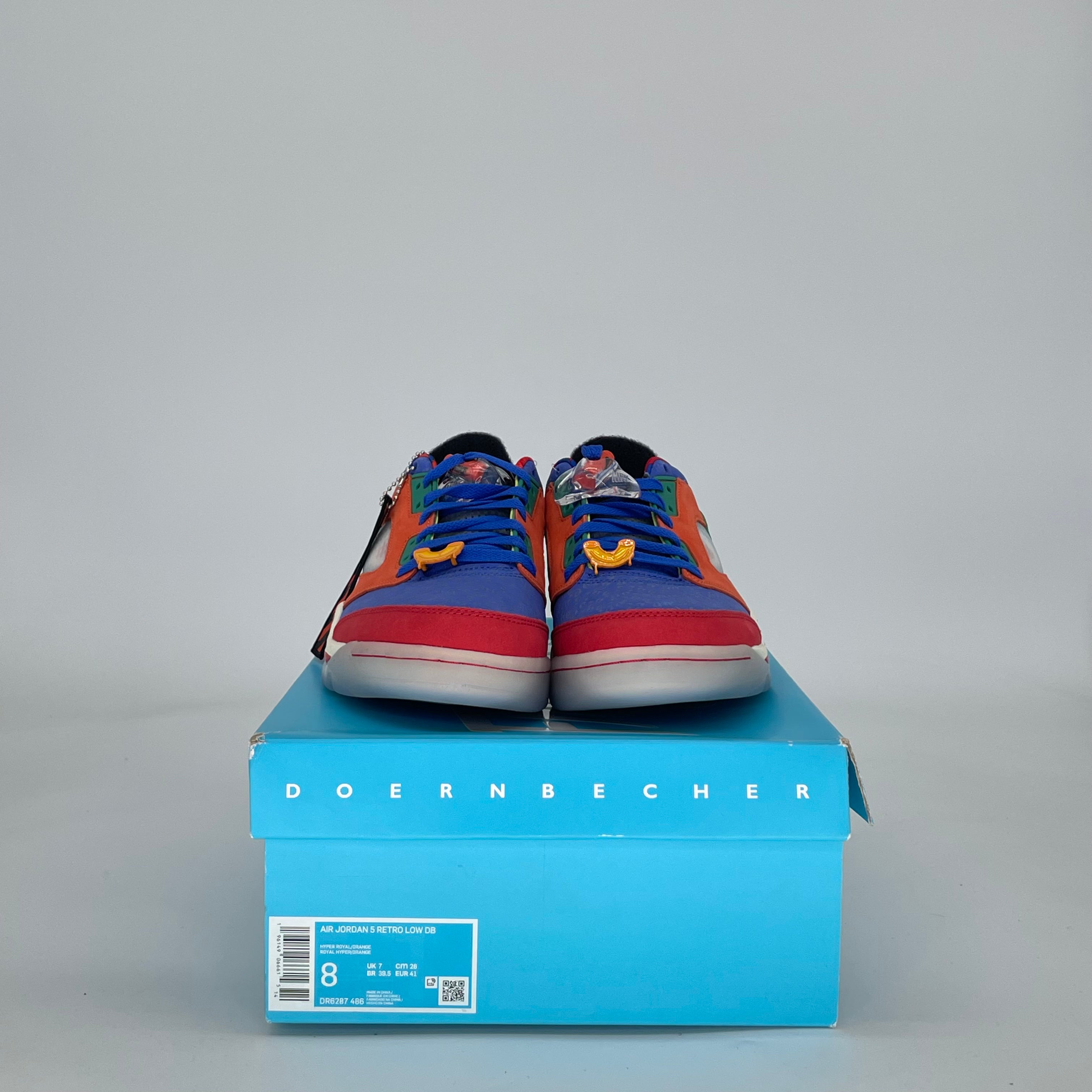 AIR JORDAN 5 LOW DOERNBECHER MICHAEL (2022) DR6287-486 SIZE 8/9.5W