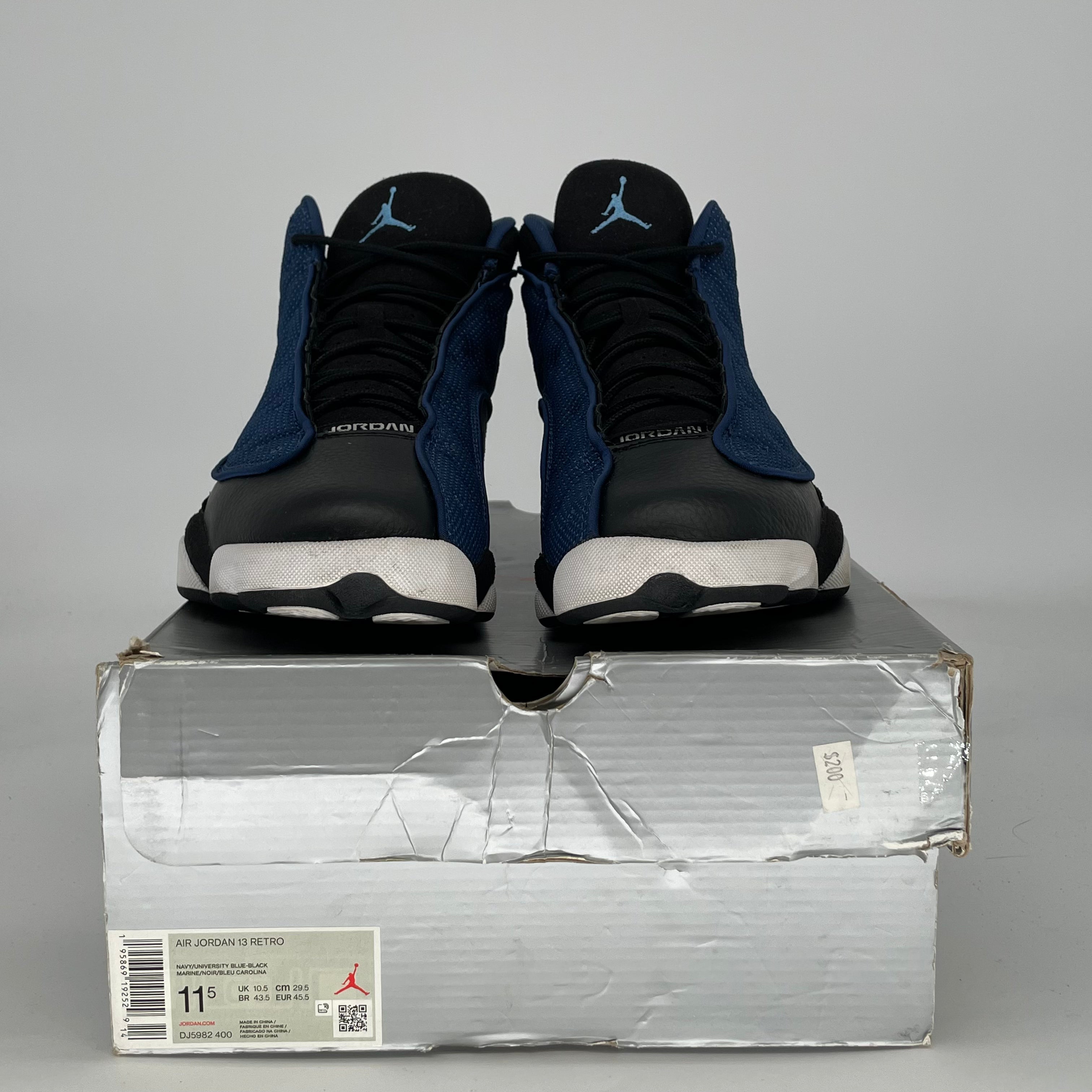 AIR JORDAN 13 BRAVE BLUE DJ5982-400 SIZE 11.5/13W