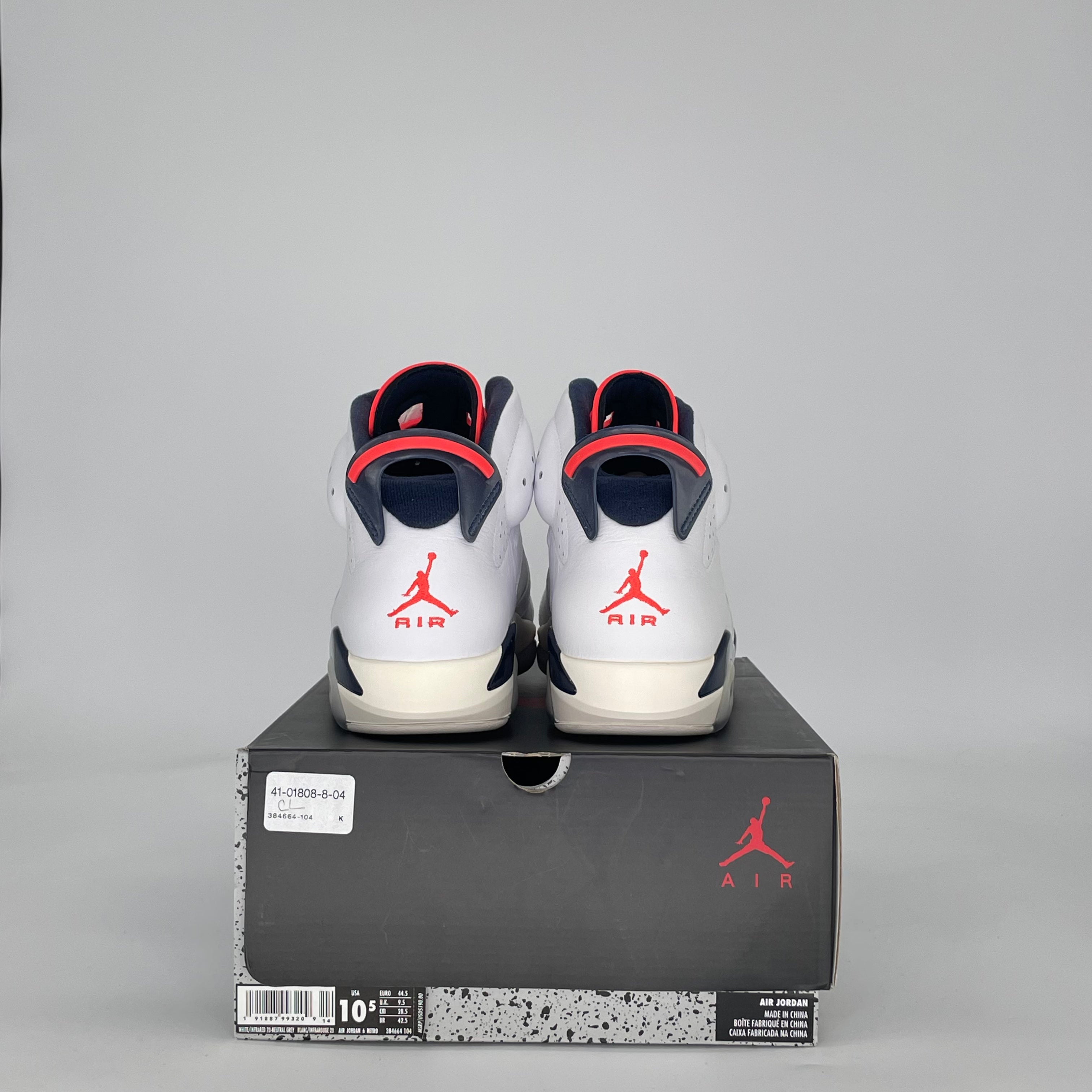 AIR JORDAN 6 TINKER 384664-104 SIZE 10.5/12W