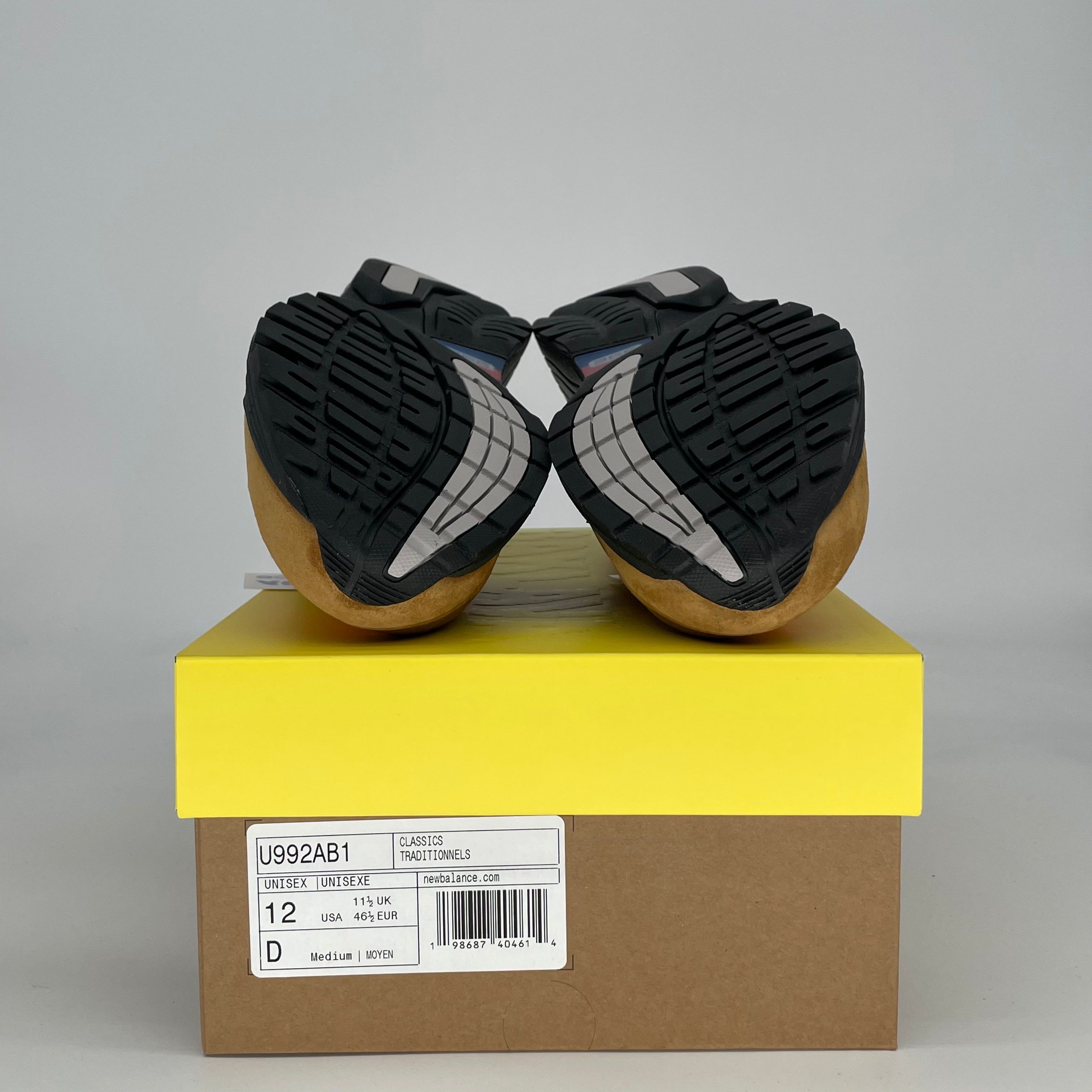 NEW BALANCE 992 MIUSA ACTION BRONSON TIGER EYE U992AB1 SIZE 12/13.5W