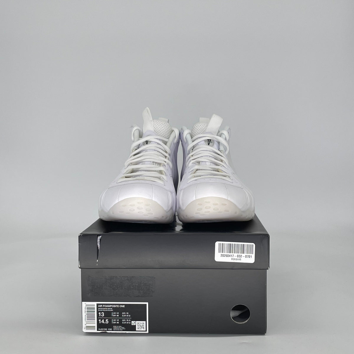 Nike Air Foamposite One Triple White