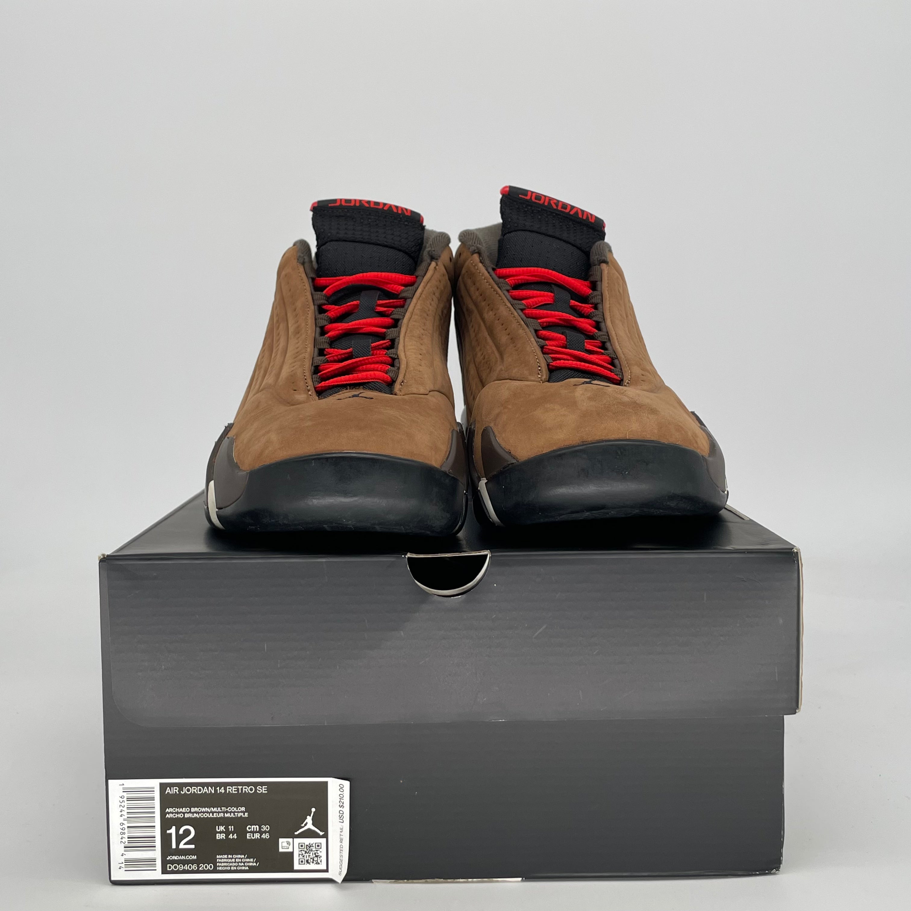 AIR JORDAN 14 WINTERIZED ARCHAEO BROWN DO9406-200 SIZE 12/13.5W