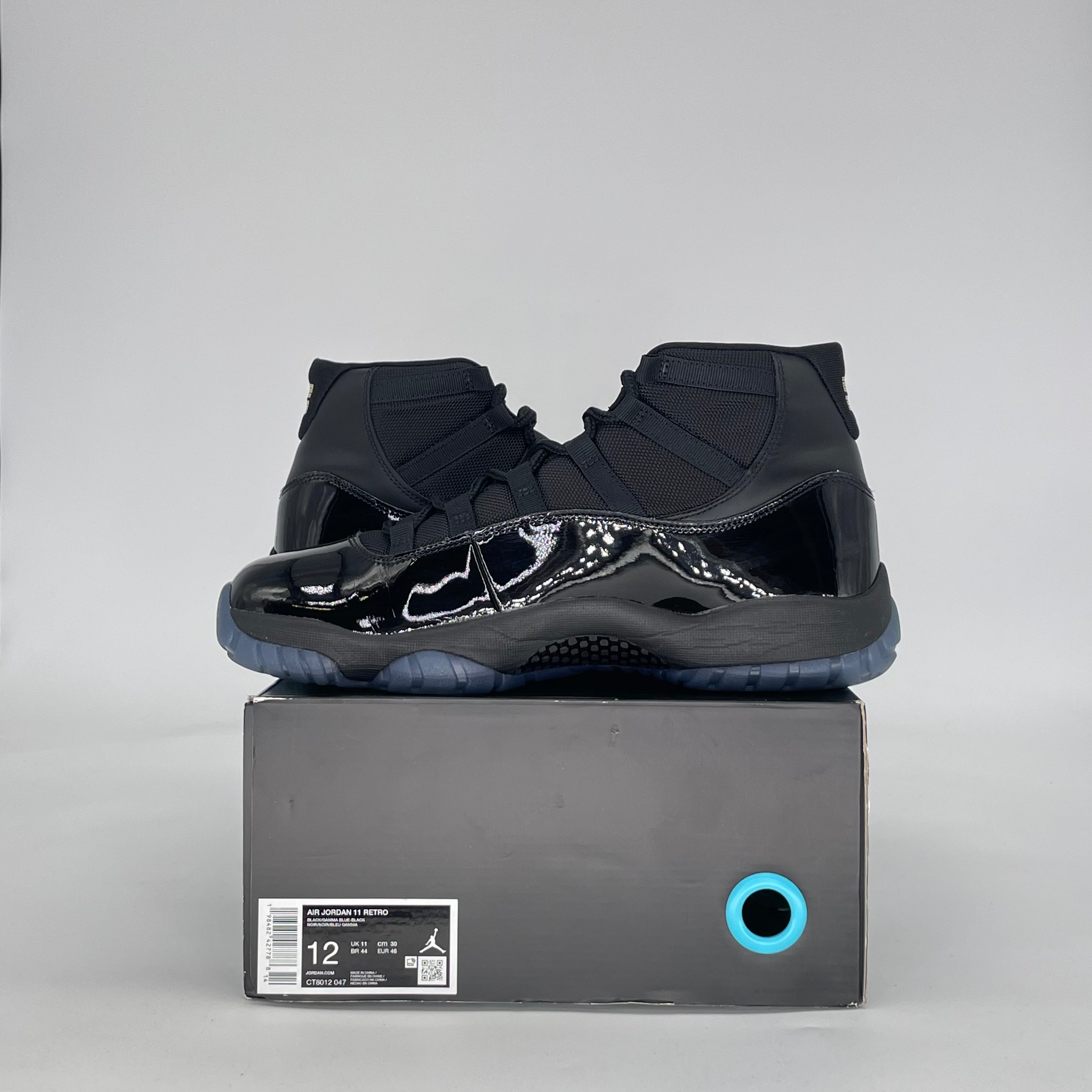 AIR JORDAN 11 GAMMA BLUE CT8012-047 SIZE 12/13.5W
