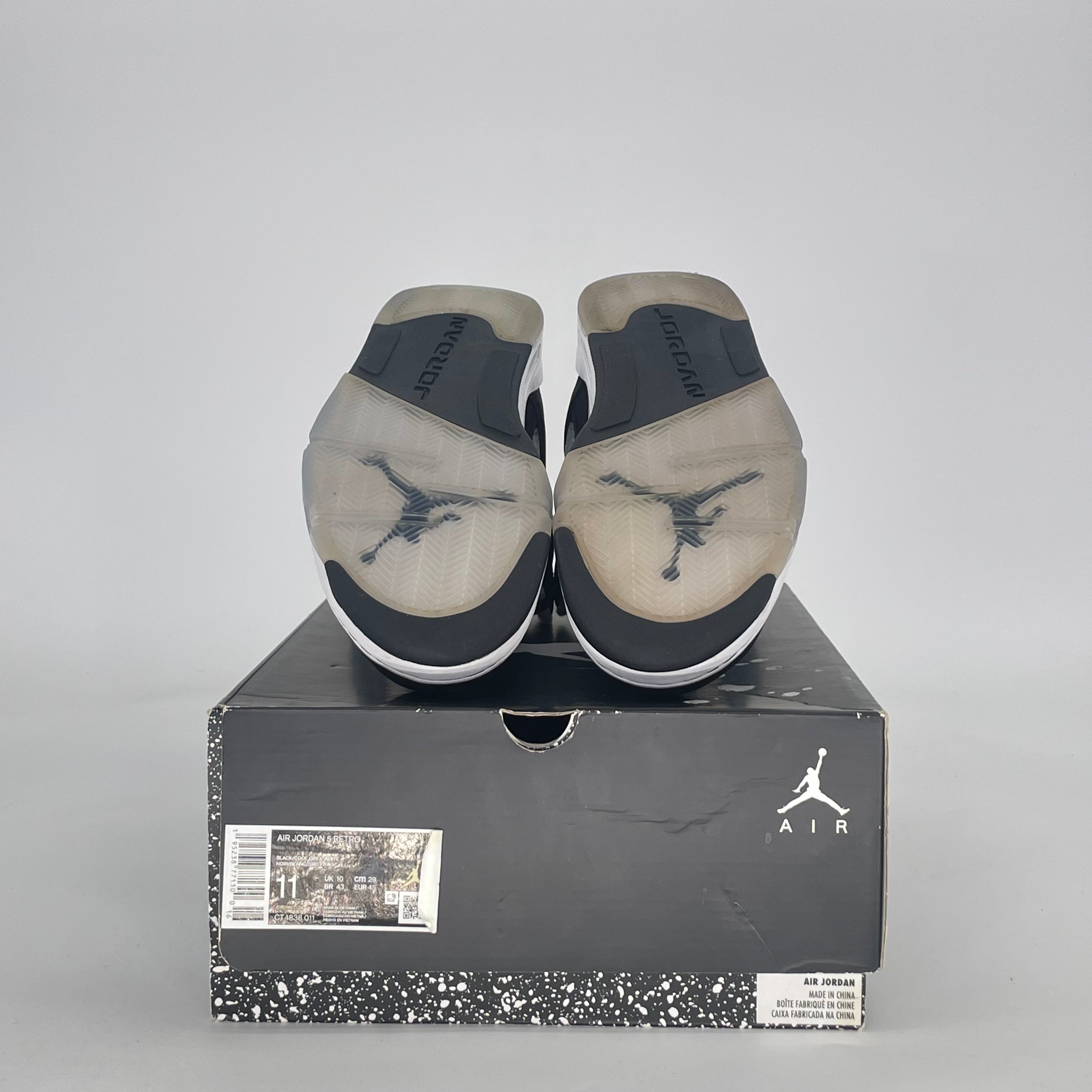 AIR JORDAN 5 MOONLIGHT CT4838-011 SIZE 11/12.5W