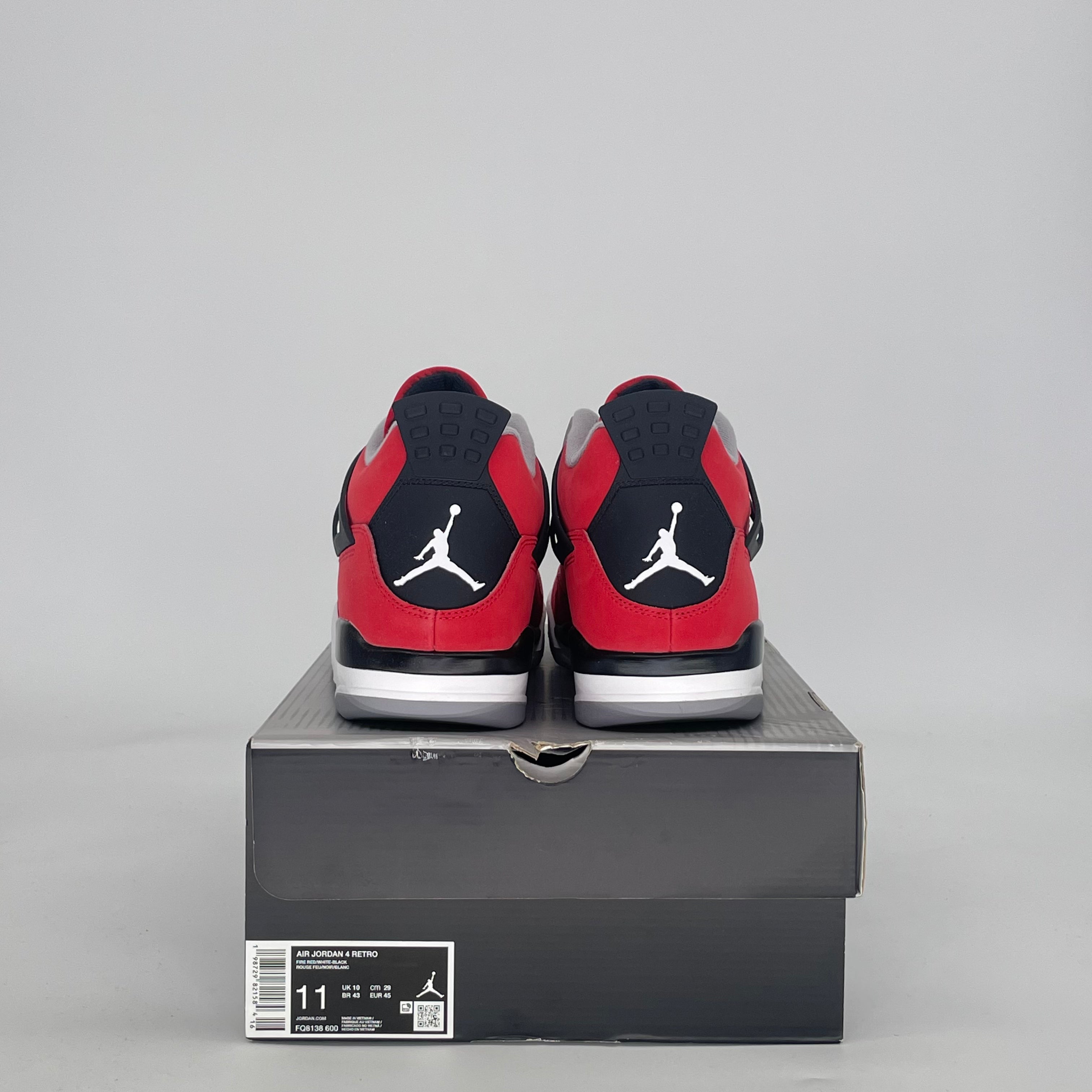 AIR JORDAN 4 TORO BRAVO FQ8138-600 SIZE 11/12.5W