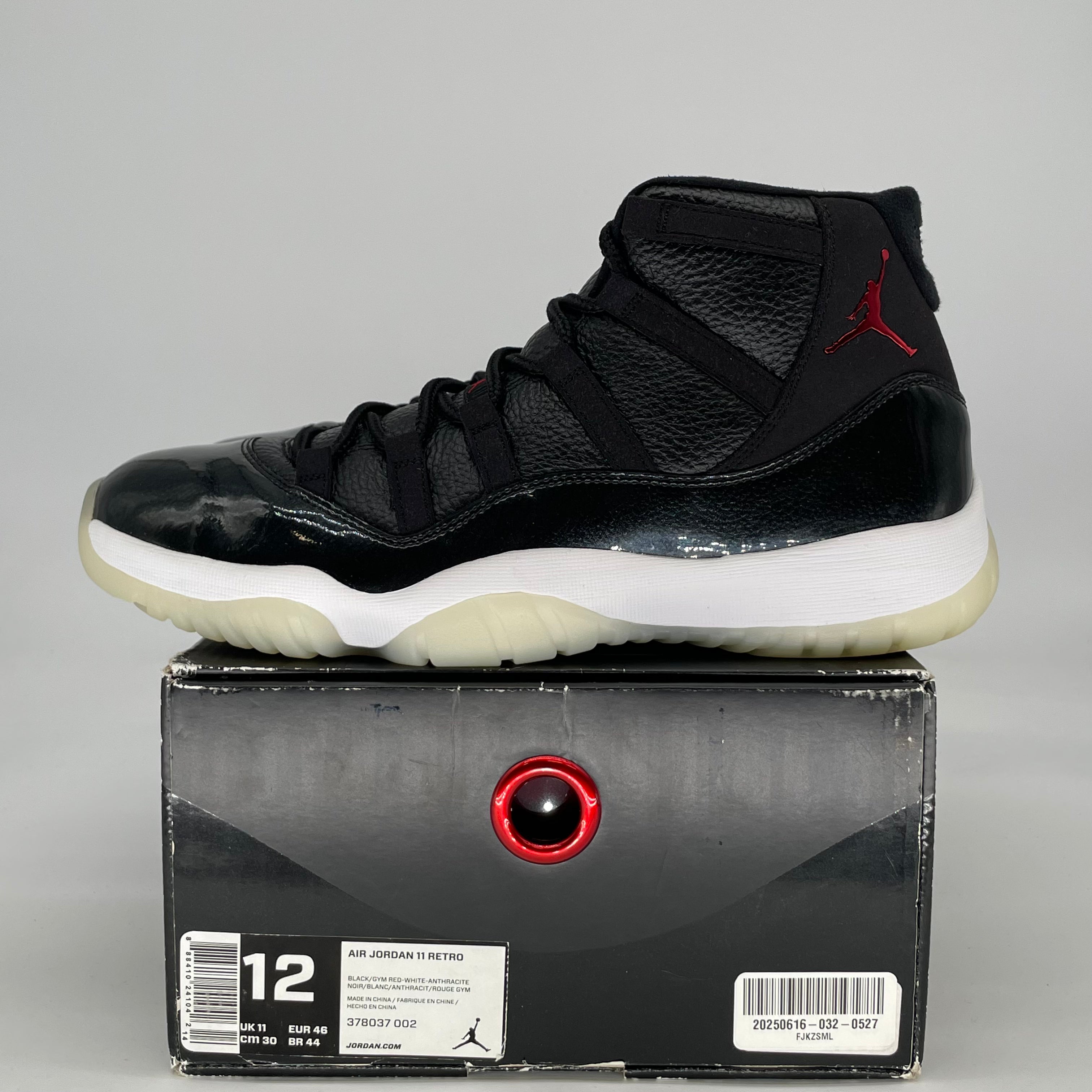 AIR JORDAN 11 72-10 378037-002 SIZE 12/13.5W