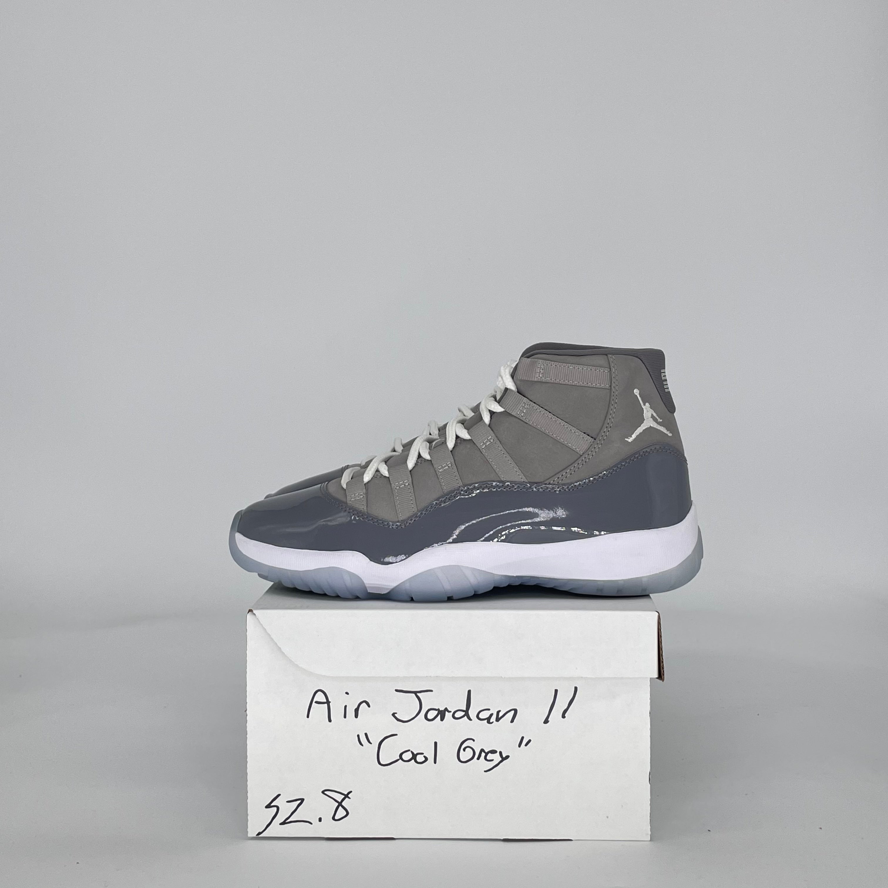 AIR JORDAN 11 COOL GREY (2021) CT8012-005 SIZE 8/9.5W